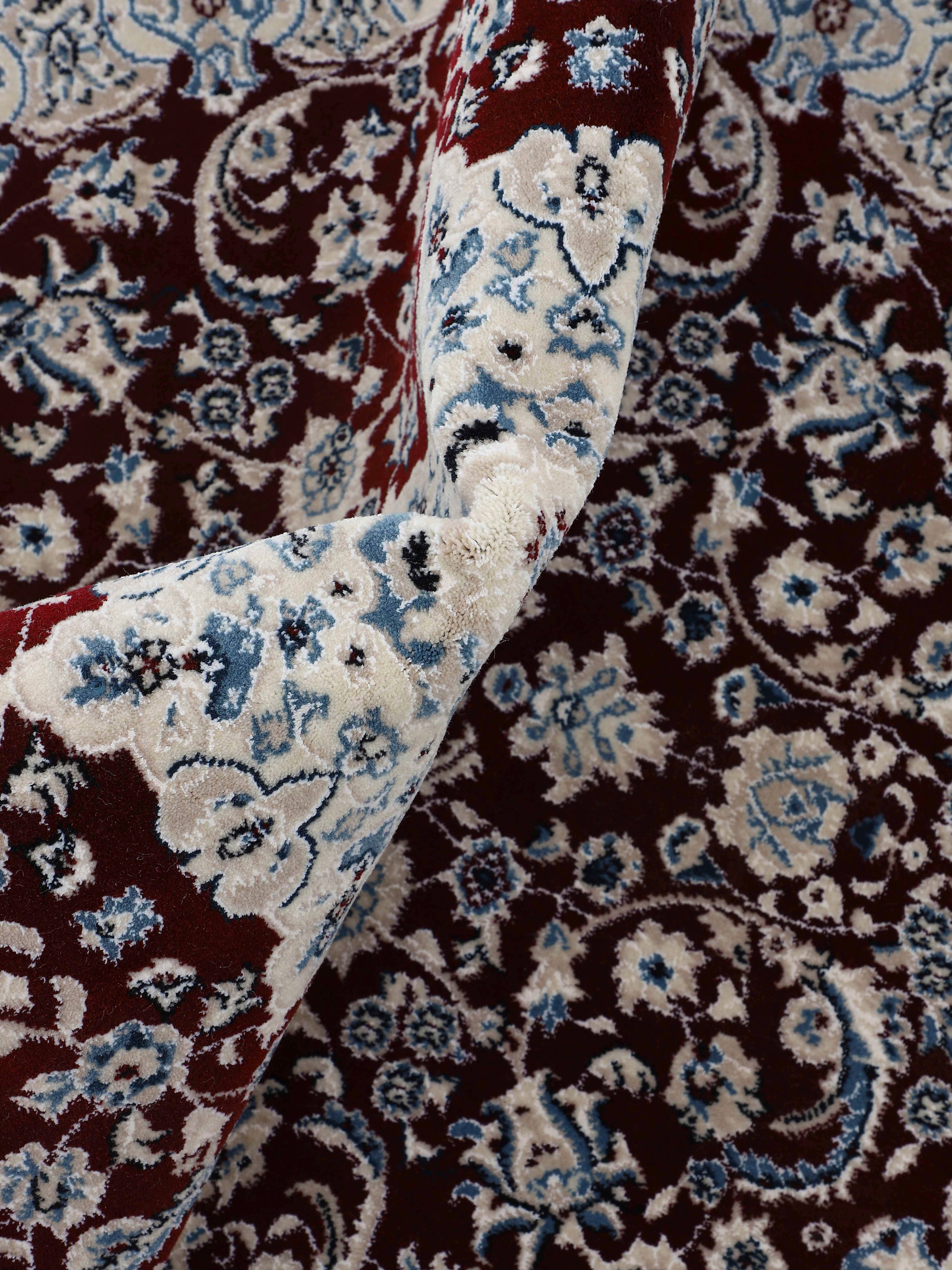 carpetfine Teppich »Nain Diane«, rund, Kurzflorteppich, Orient Look