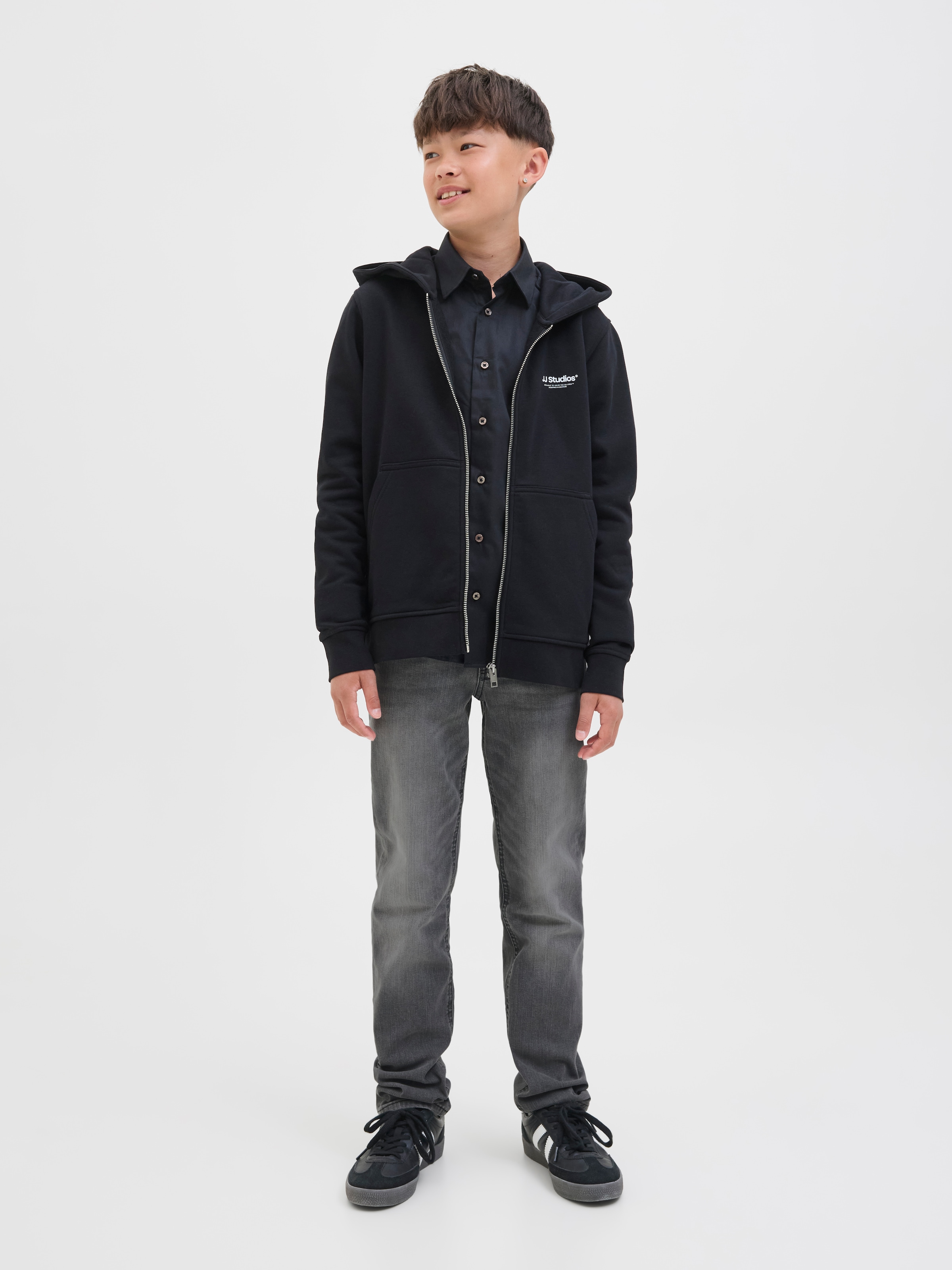 Jack & Jones Junior Slim-fit-Jeans »JJIGLENN JJORIGINAL SQ 903 NOOS JNR«