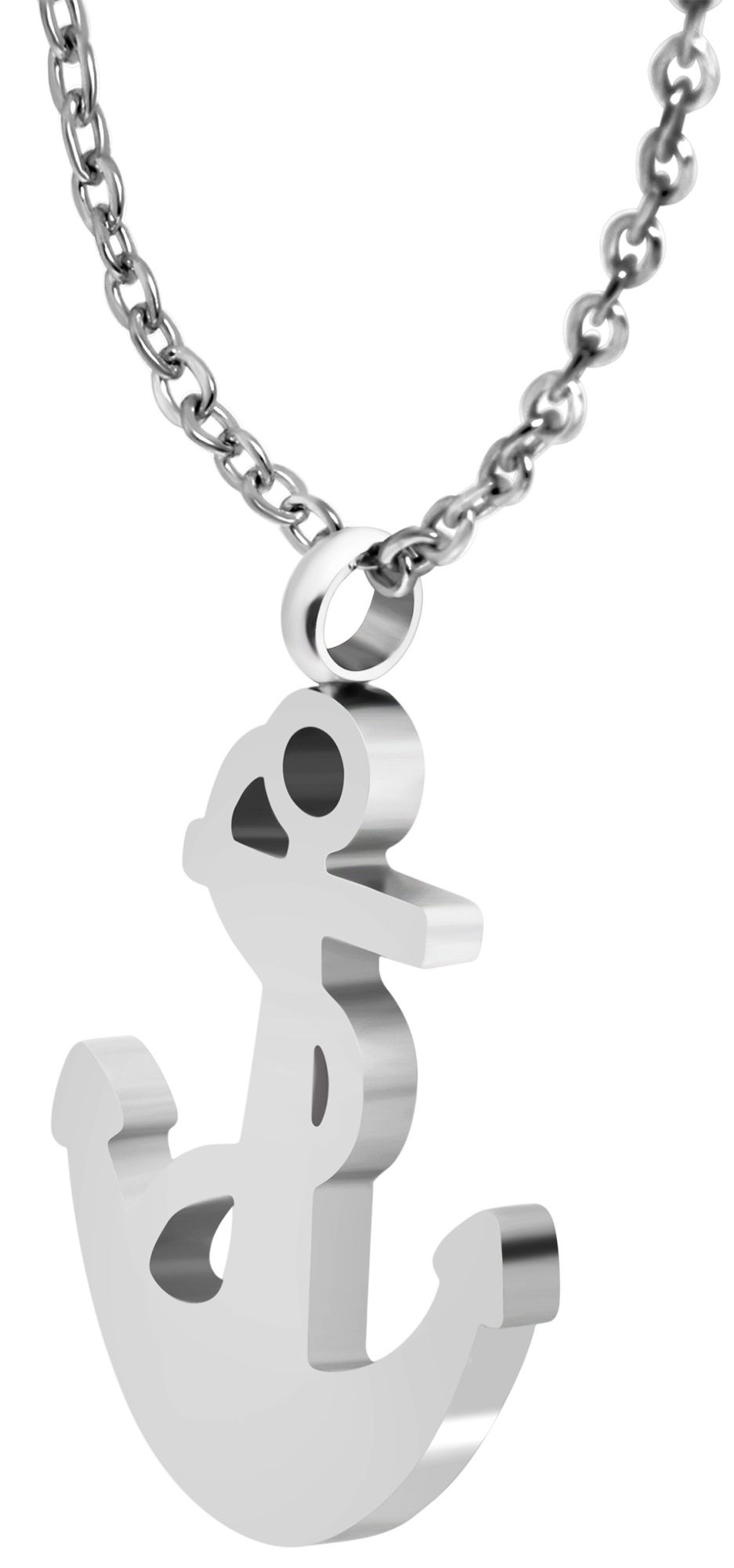 Adelia´s Gliederkette »Damen Halskette aus Edelstahl 43 cm«