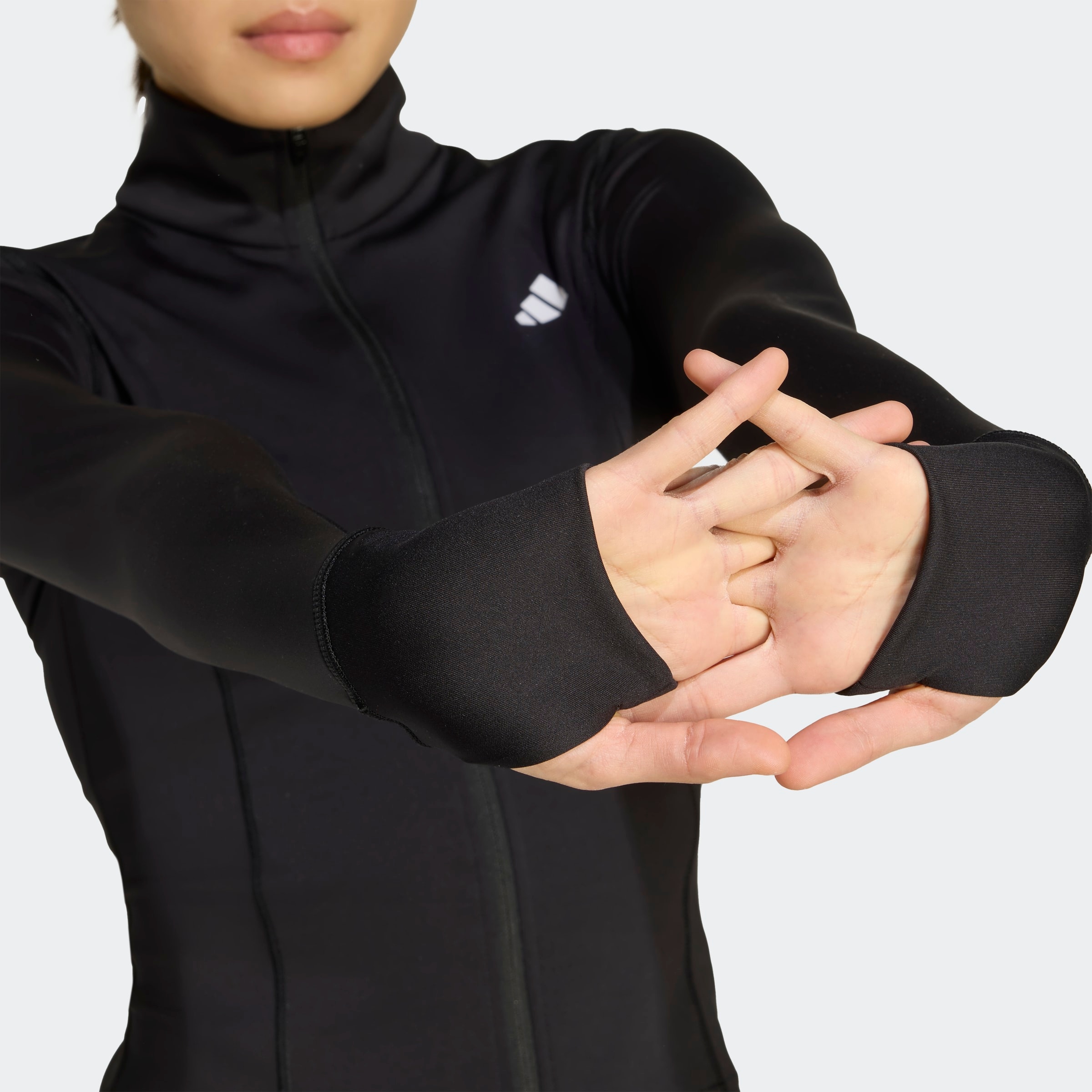 adidas Performance Rollkragenpullover »OPTIME ESSENTIALS FULL-ZIP«