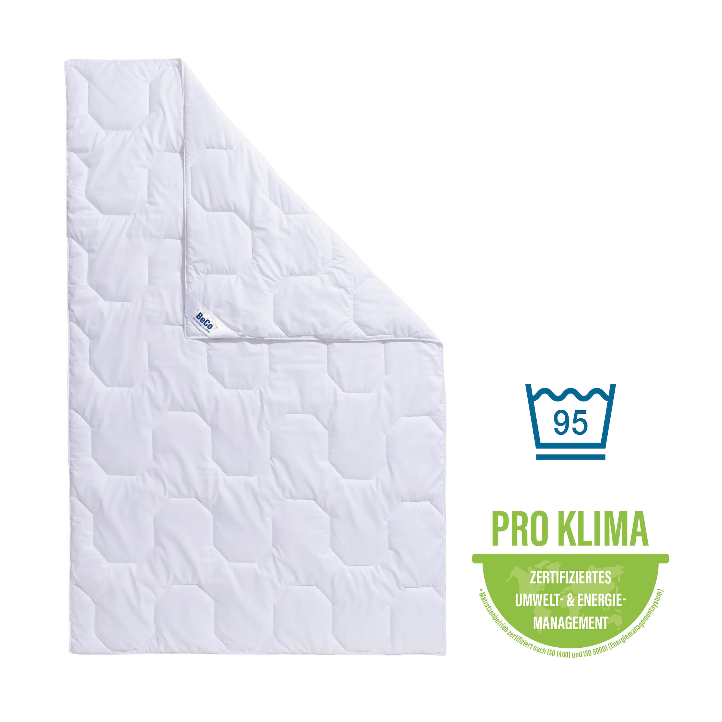 Beco Microfaserbettdecke »2 für 1, Bettdecken für Sommer und Winter, inkl. 1 Gratis-Leichtdecke«, normal, Füllung Polyester, Bezug Polyester, (1 St.), Bettdecke 135x200 cm, 155x220 cm und weitere Größen, Decke