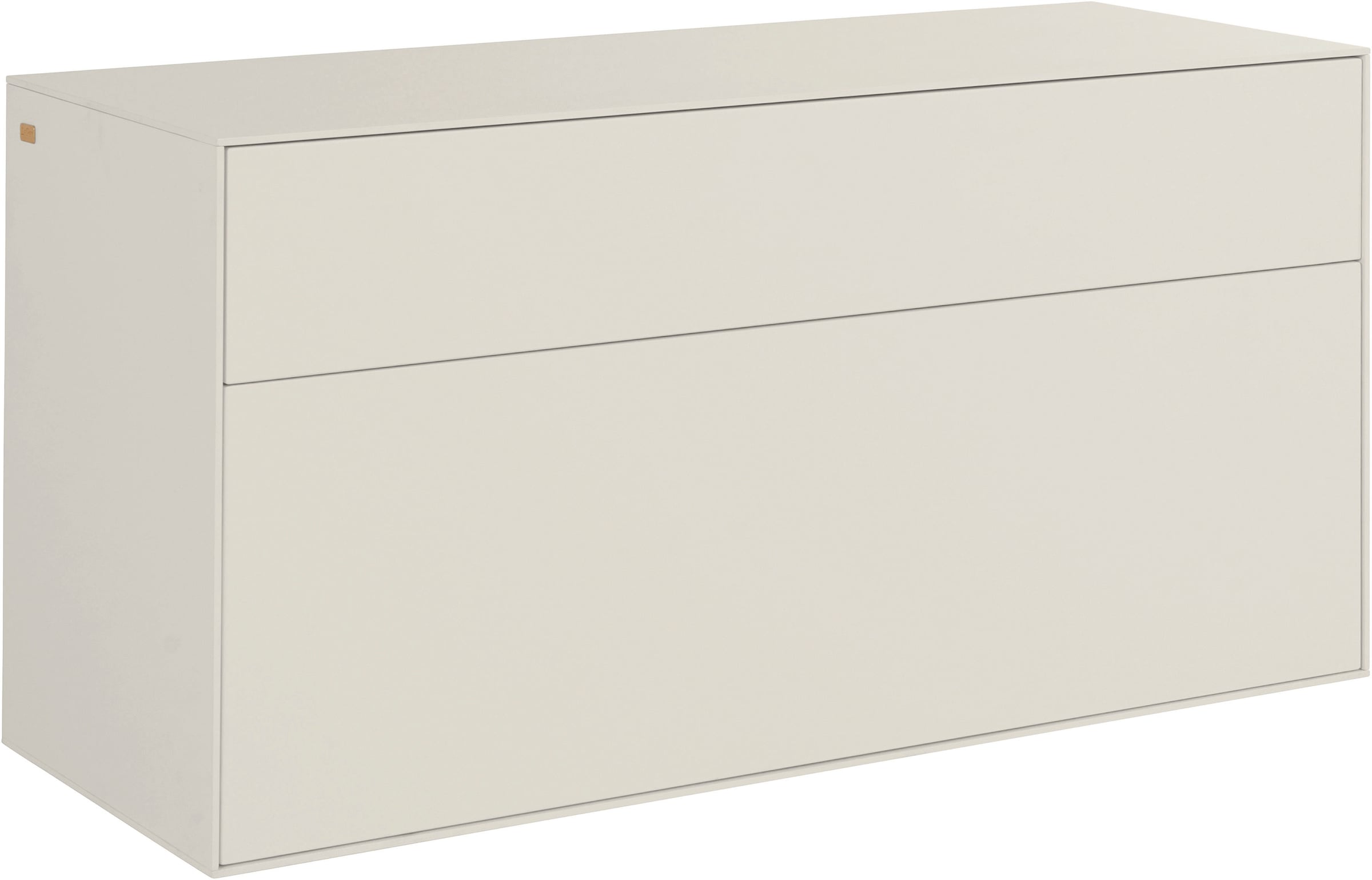 LeGer Home by Lena Gercke Lowboard »Essentials«, Breite: 112 cm, MDF lackiert, Push-to-open-Funktion