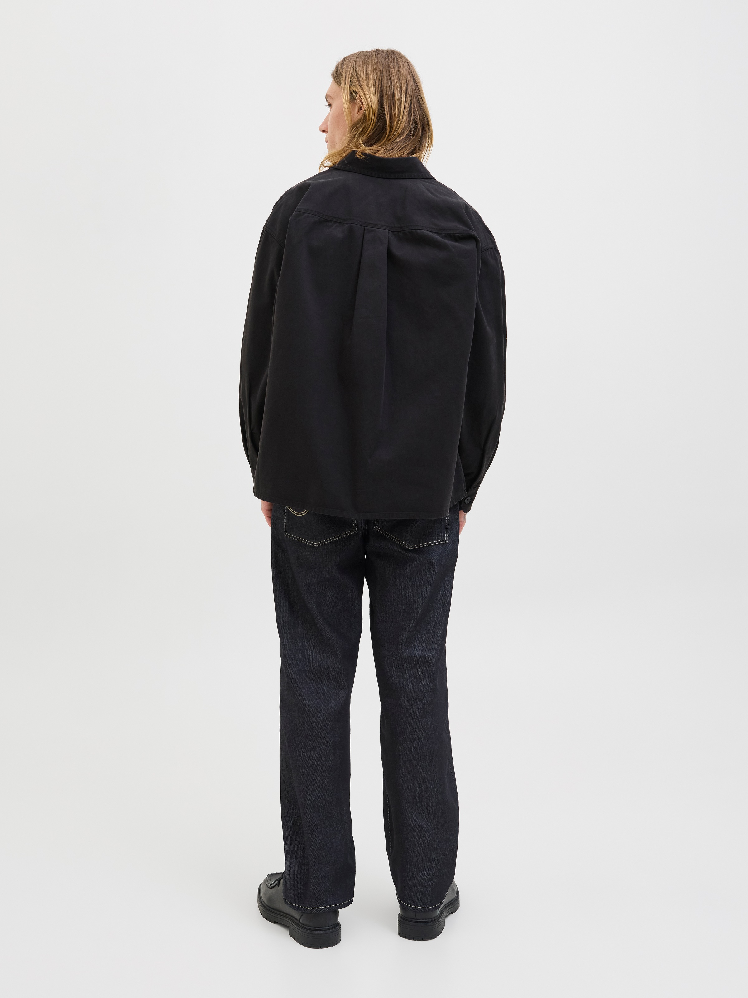 Jack & Jones Langarmhemd »JJEDOVER OVERSHIRT LS SN«