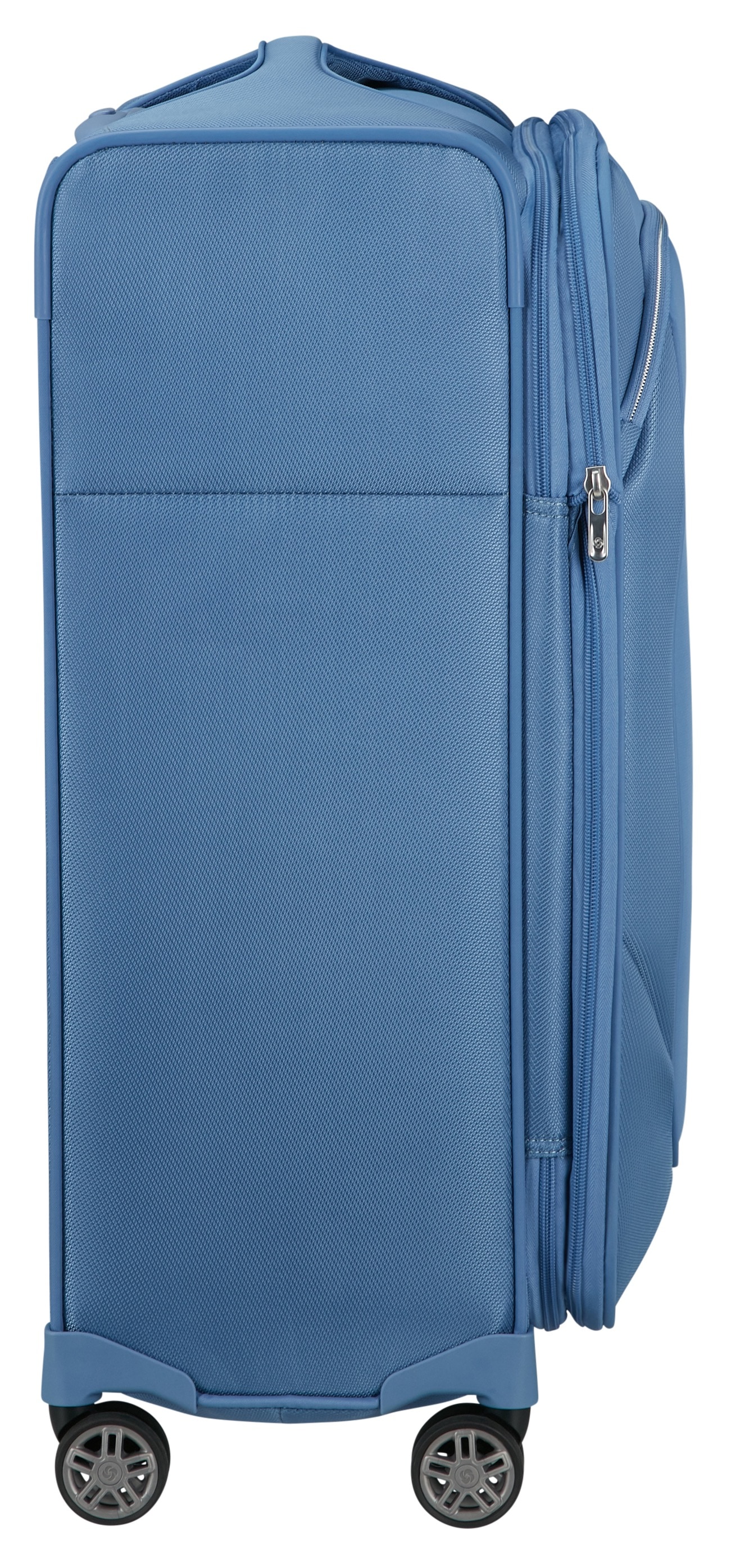Samsonite Weichgepäck-Trolley »RE-LITE, verschiedene Größen und Farben«, (Set, 2 St., mit 2 Packwürfeln), 4 Rollen, Reisekoffer TSA-Schloss Stickerbogen Volumenerweiterung Laptopfach