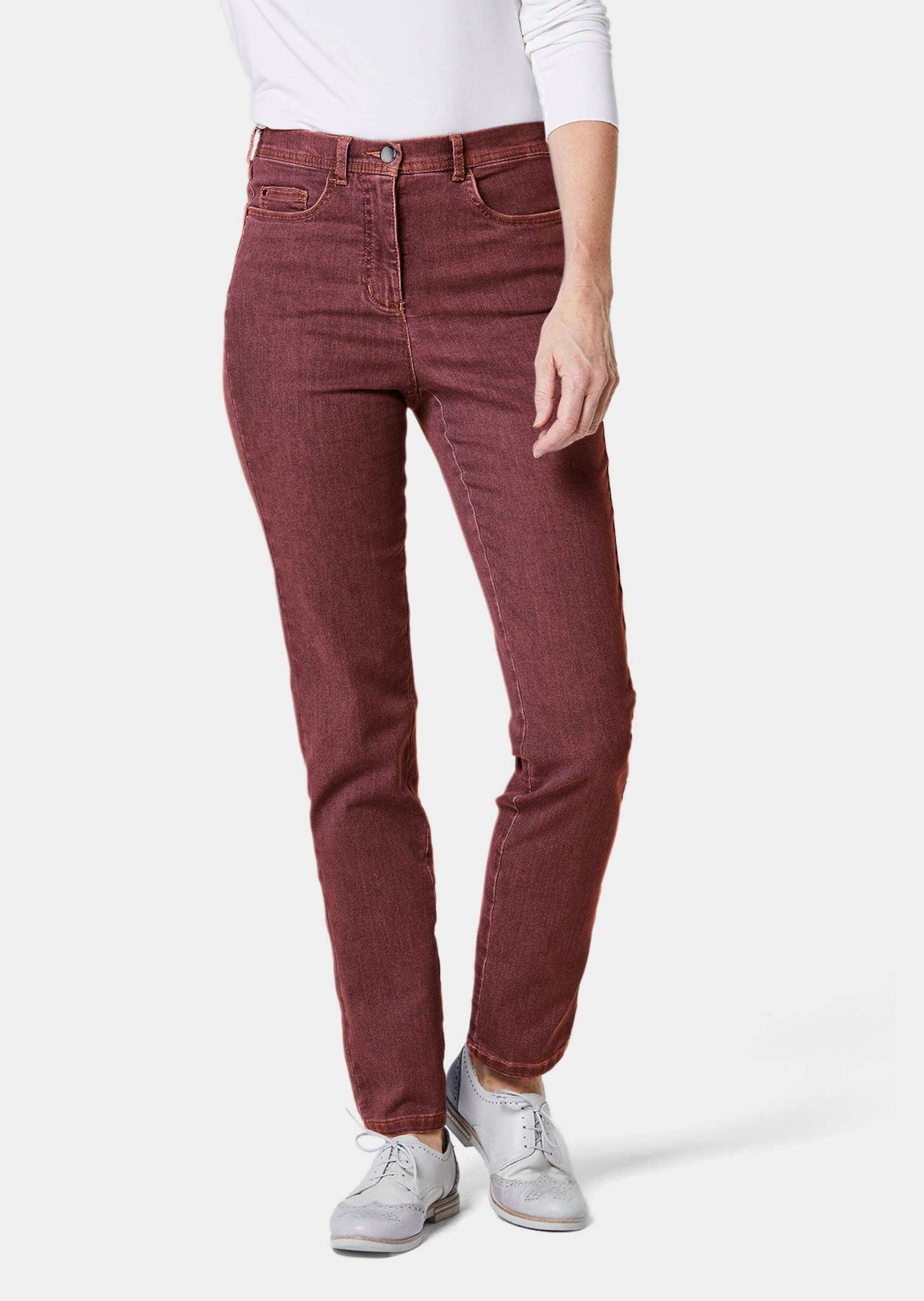 GOLDNER Regular-fit-Jeans »Damen Jeans Slim Fit LOUISA mit Stretch-Anteil«