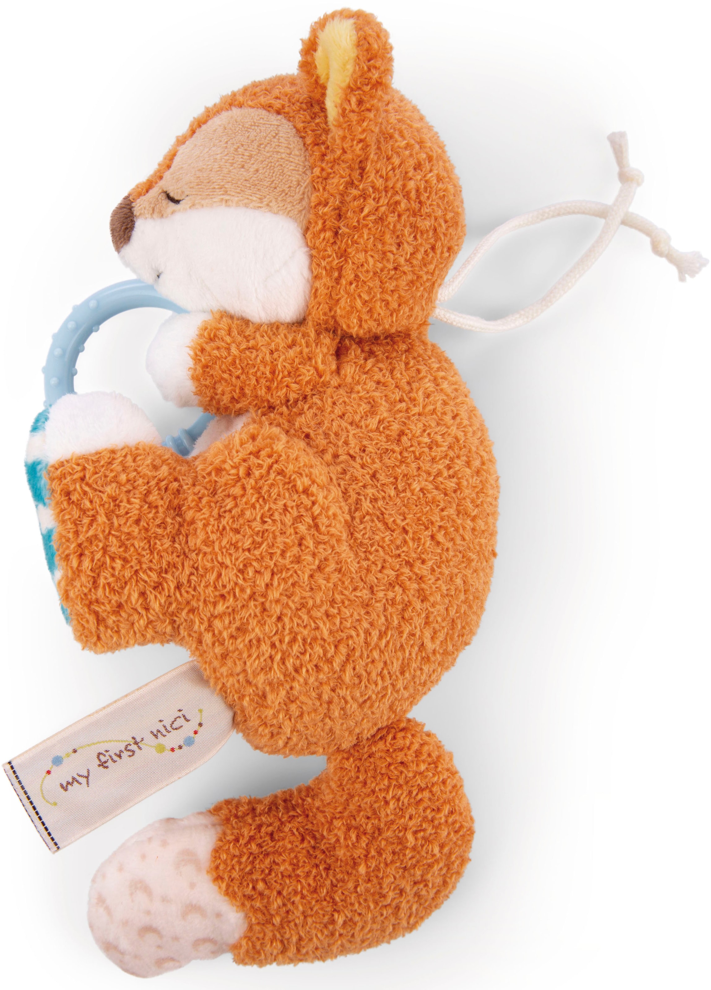 Nici Spieluhr »My First NICI, Fuchs Finni schlafend, 20 cm«, mit aufgestickten Augen