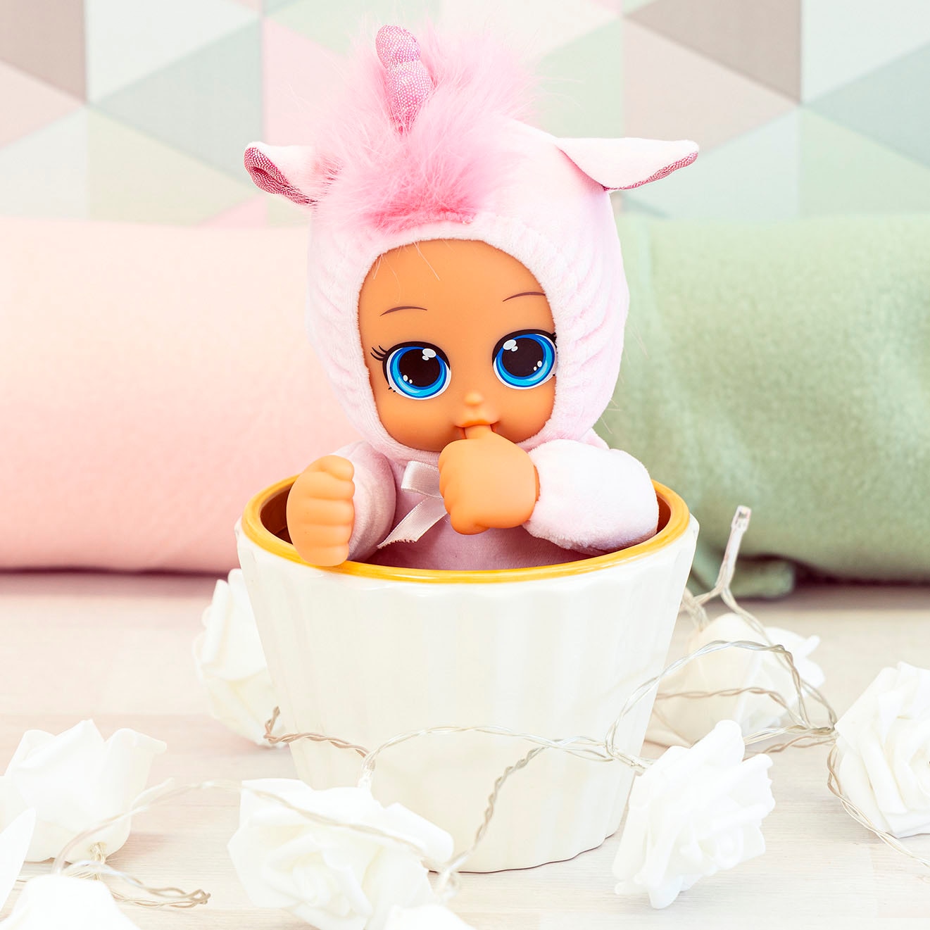 Bayer Babypuppe »Funny Baby Einhorn, 30 cm«