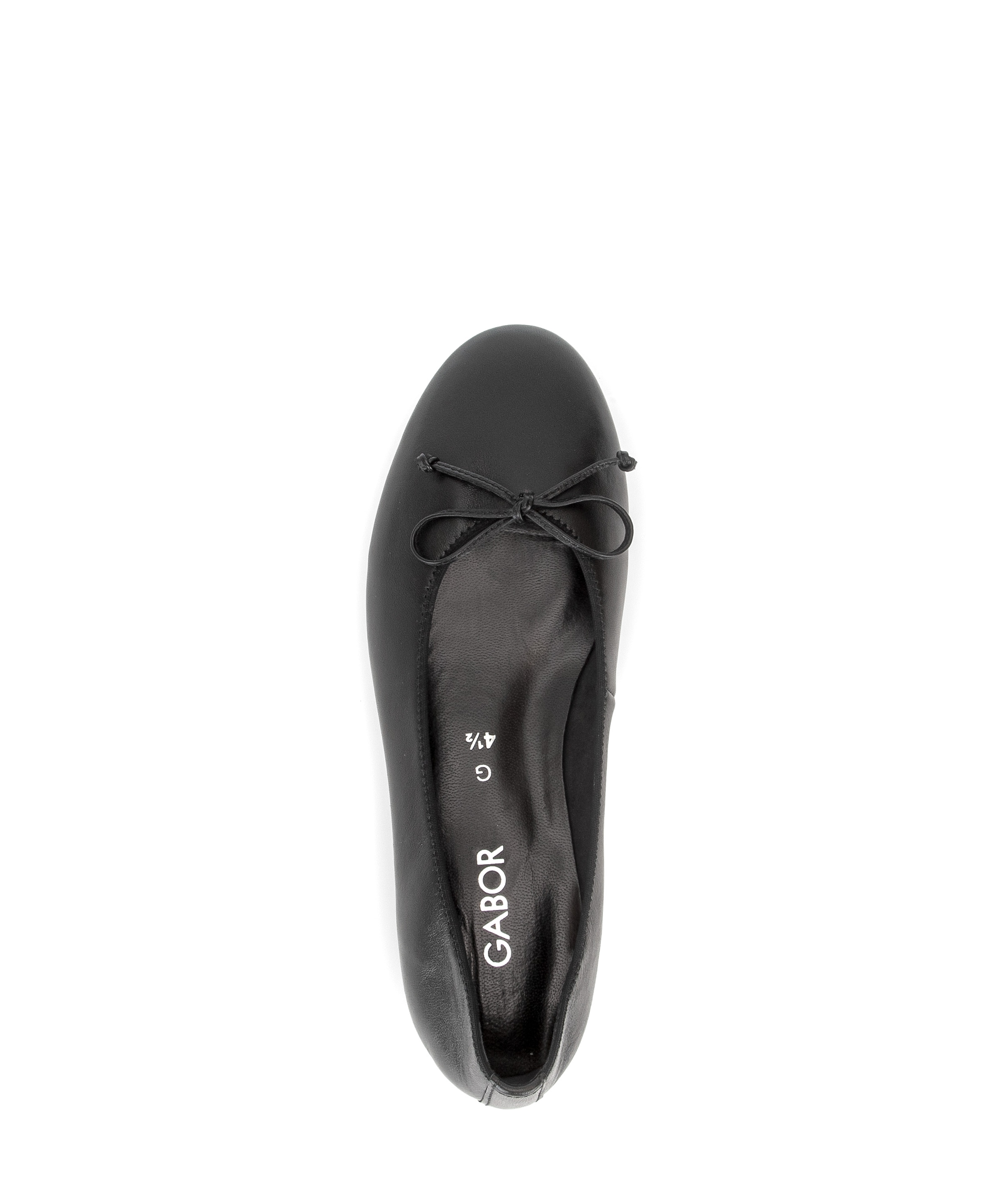 Gabor Pumps  Blockabsatz, Ballerina, mit Zierschleife, G-Weite (=weit)