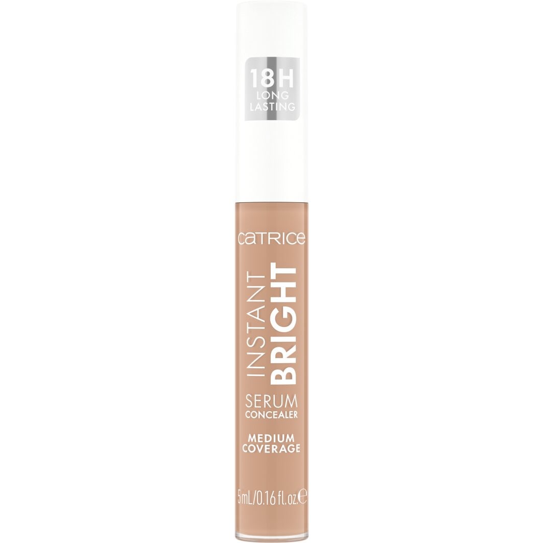 Catrice Concealer »Instant Bright Serum Concealer« Langhaltend, mittlere Deckkraft, leichte Textur, spendet Feuchtigkeit.
