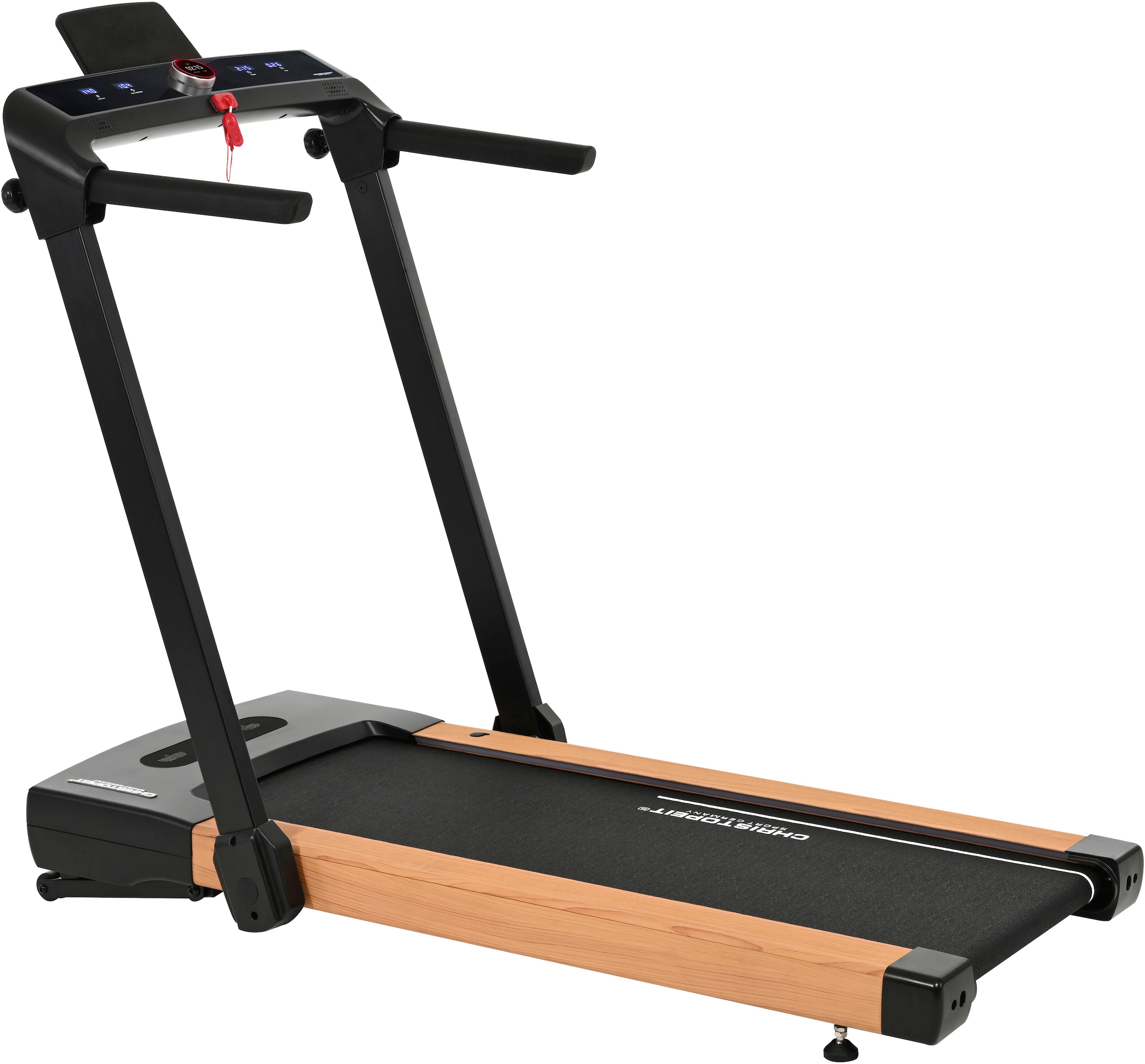 Christopeit Sport® Laufband »2 in 1 S«, (1 tlg., inkl. Bluetooth-Musikboxen), bis max. 14 km/h, klappbar