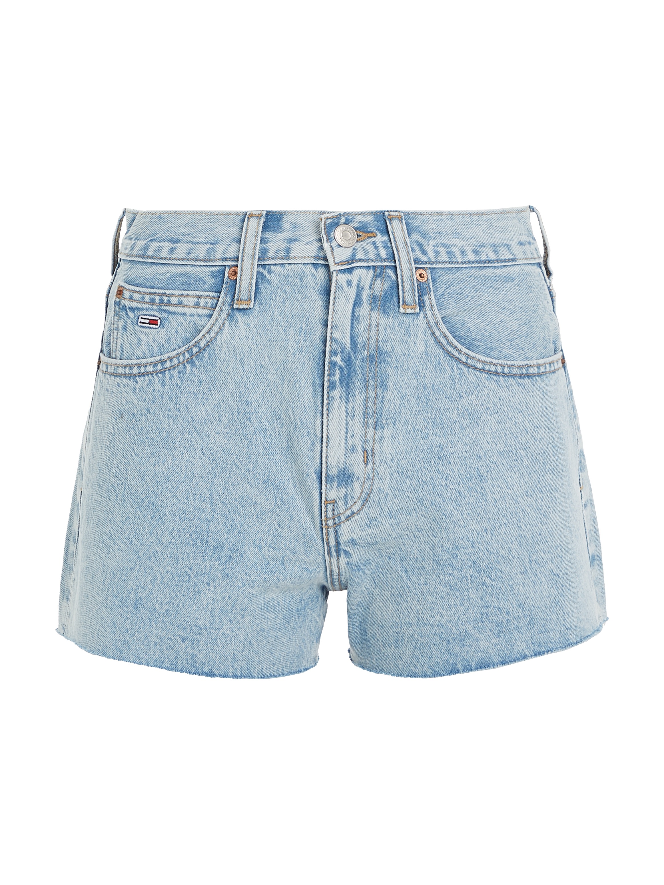 Tommy Jeans Shorts »HOT PANT BH0014«, mit leicht ausgefranstem Saum