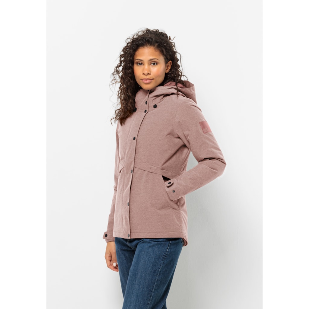 Jack Wolfskin Winterjacke »SNOWY PARK JKT W«, mit Kapuze