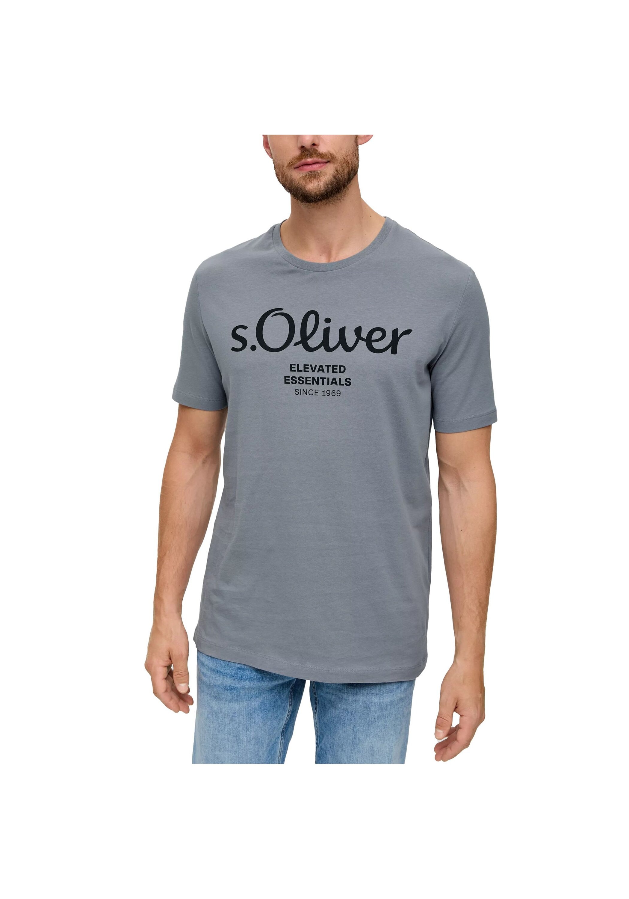 s.Oliver T-Shirt »T-Shirt Logo T-Shirt 1er Pack«