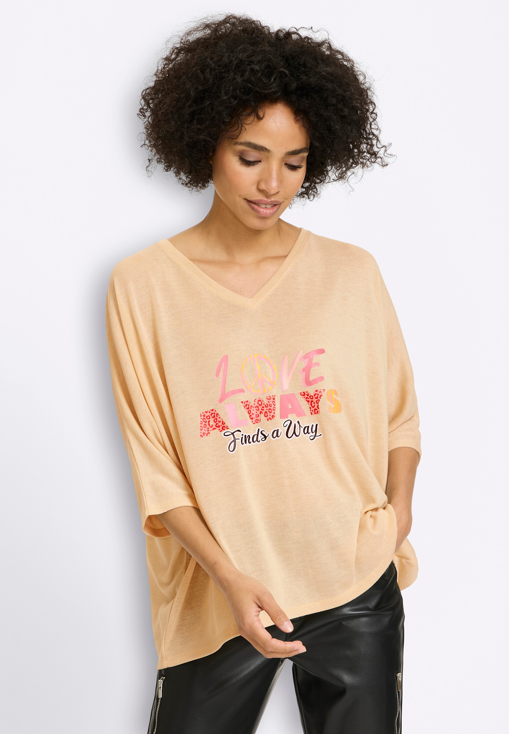 heine Fledermausshirt »Fledermaus-Shirt Sweatshirt mit Fledermaus-Ärmel«