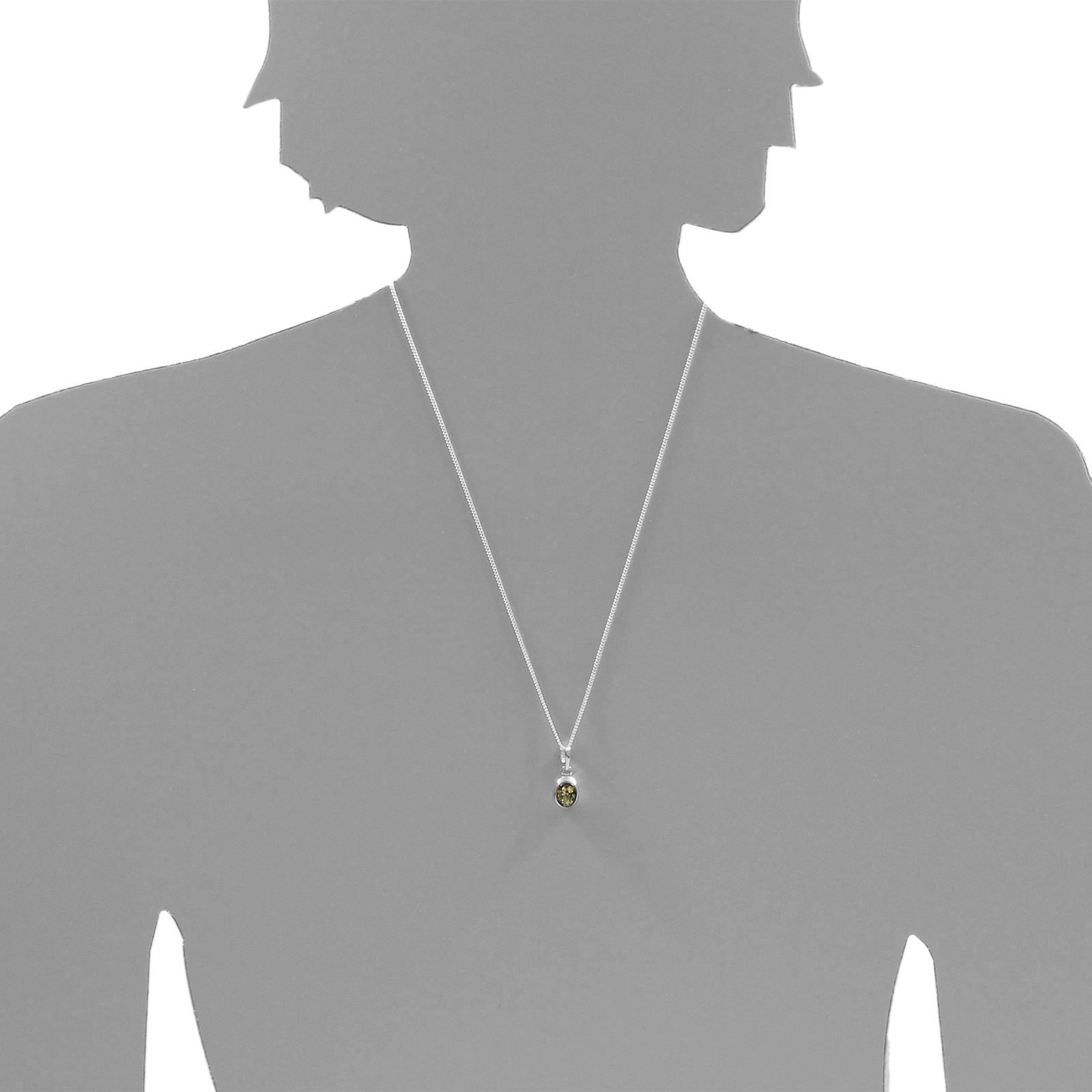 OSTSEE-SCHMUCK Kettenanhänger »- Olivia - Silber 925/000 - Bernstein«