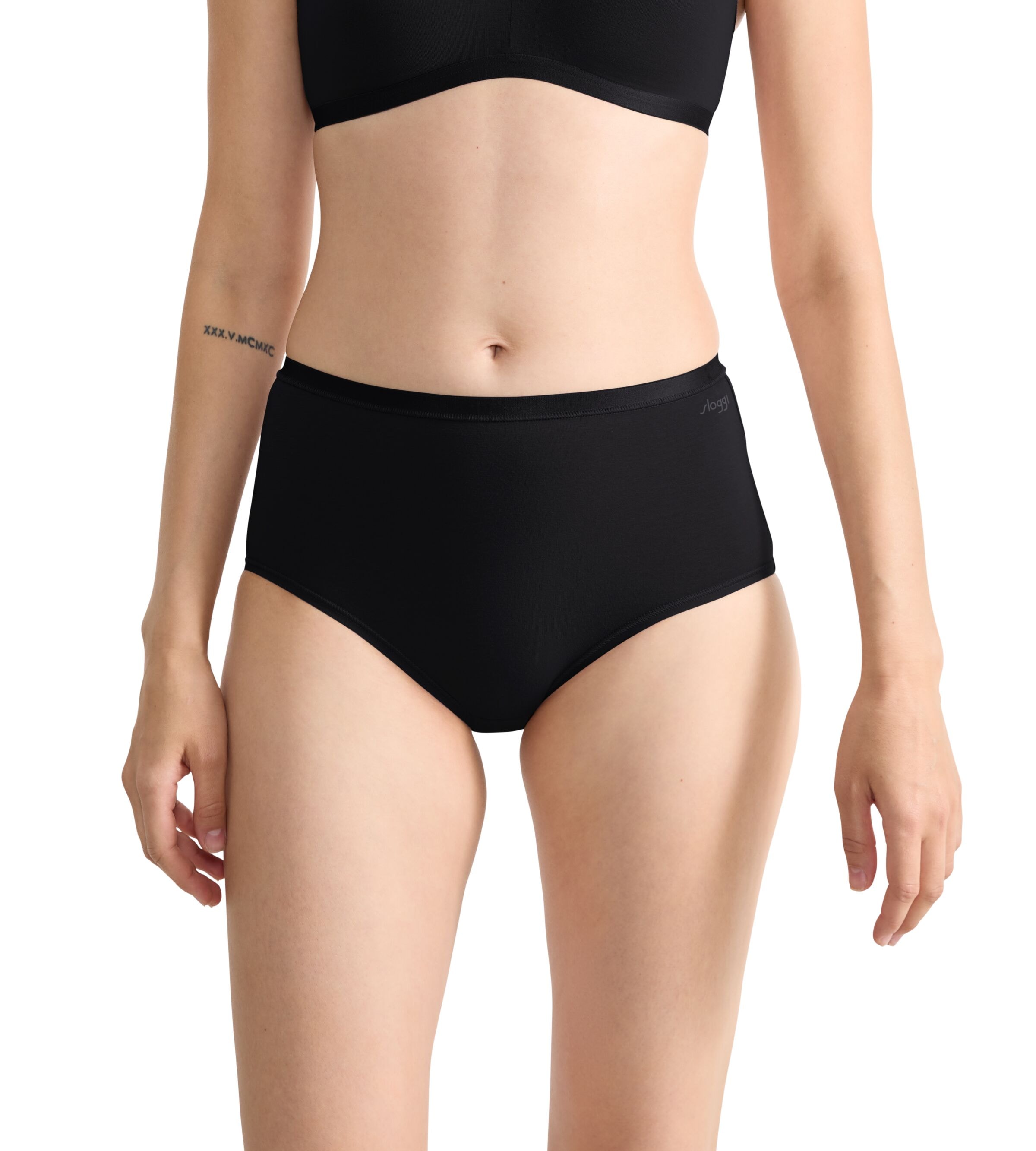 sloggi Slip »GO Daily Cotton Highwaist 3P«, (3er Pack), glanzeffekt Details