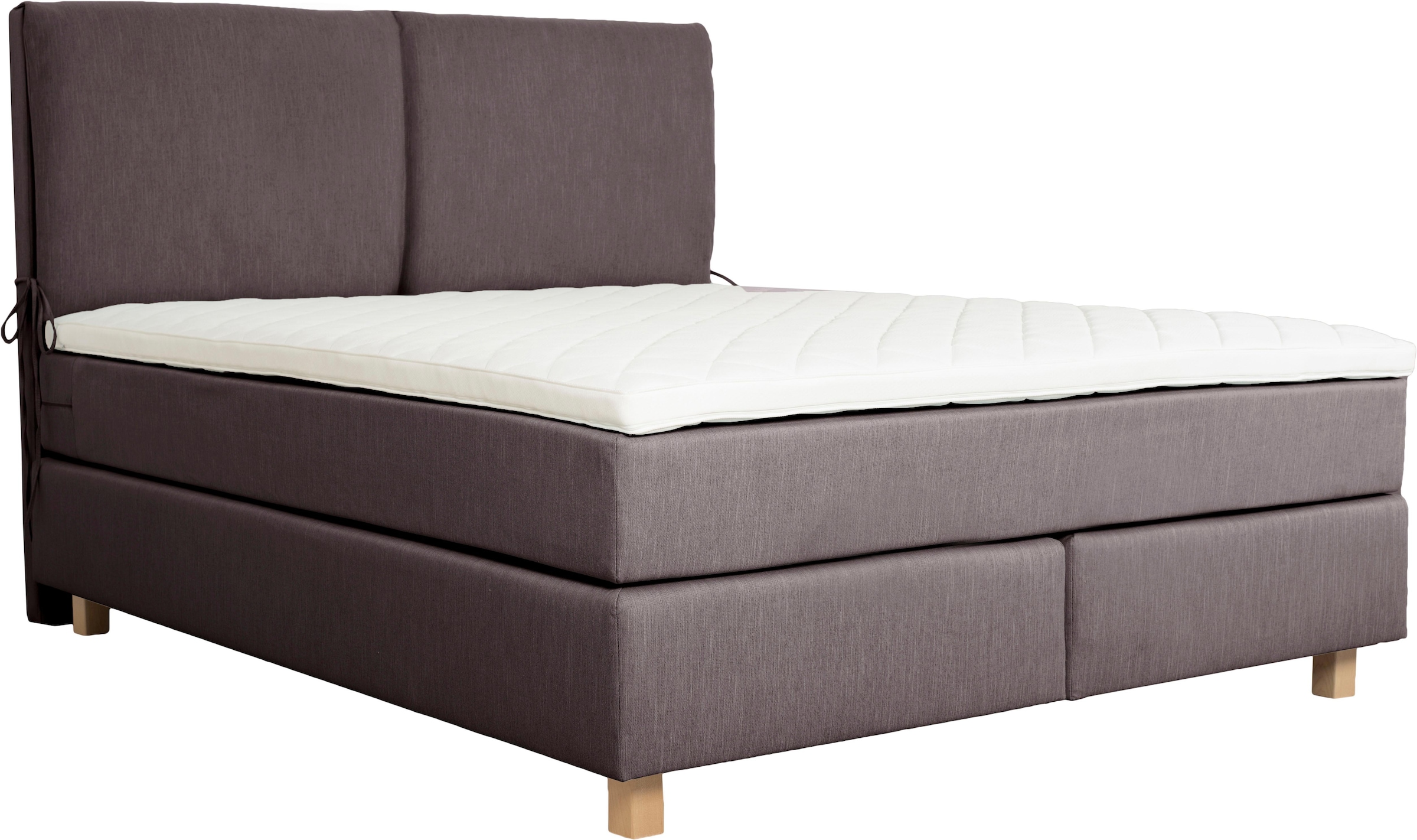 Home affaire Boxspringbett »Nele«, inkl. Topper im schlichtem Design