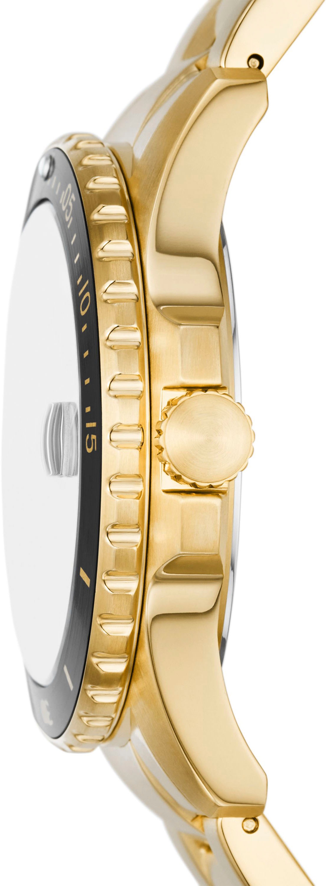 Fossil Quarzuhr »FOSSIL BLUE«, Armbanduhr, Herrenuhr, Datum, Edelstahlarmband, bis 10 bar wasserdicht