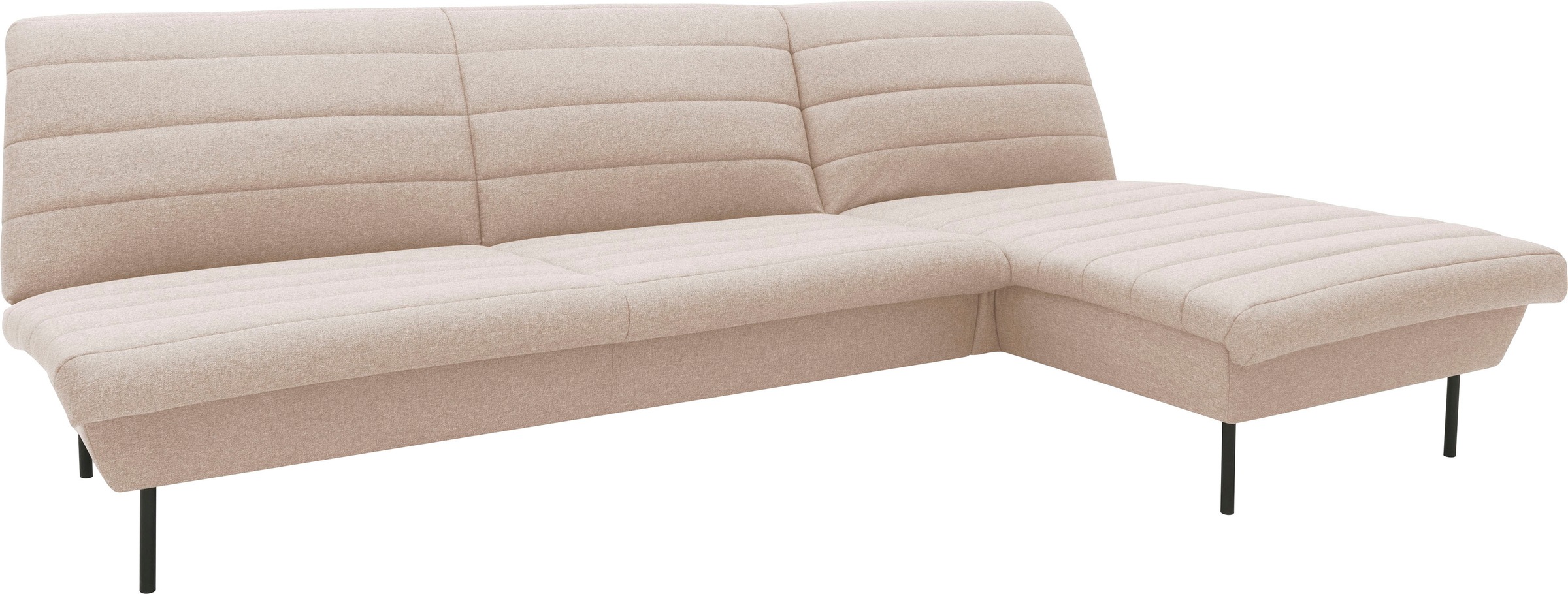 LOOKS by Wolfgang Joop Ecksofa »LOOKS IX L-Form«, Quersteppung, ohne Armlehnen