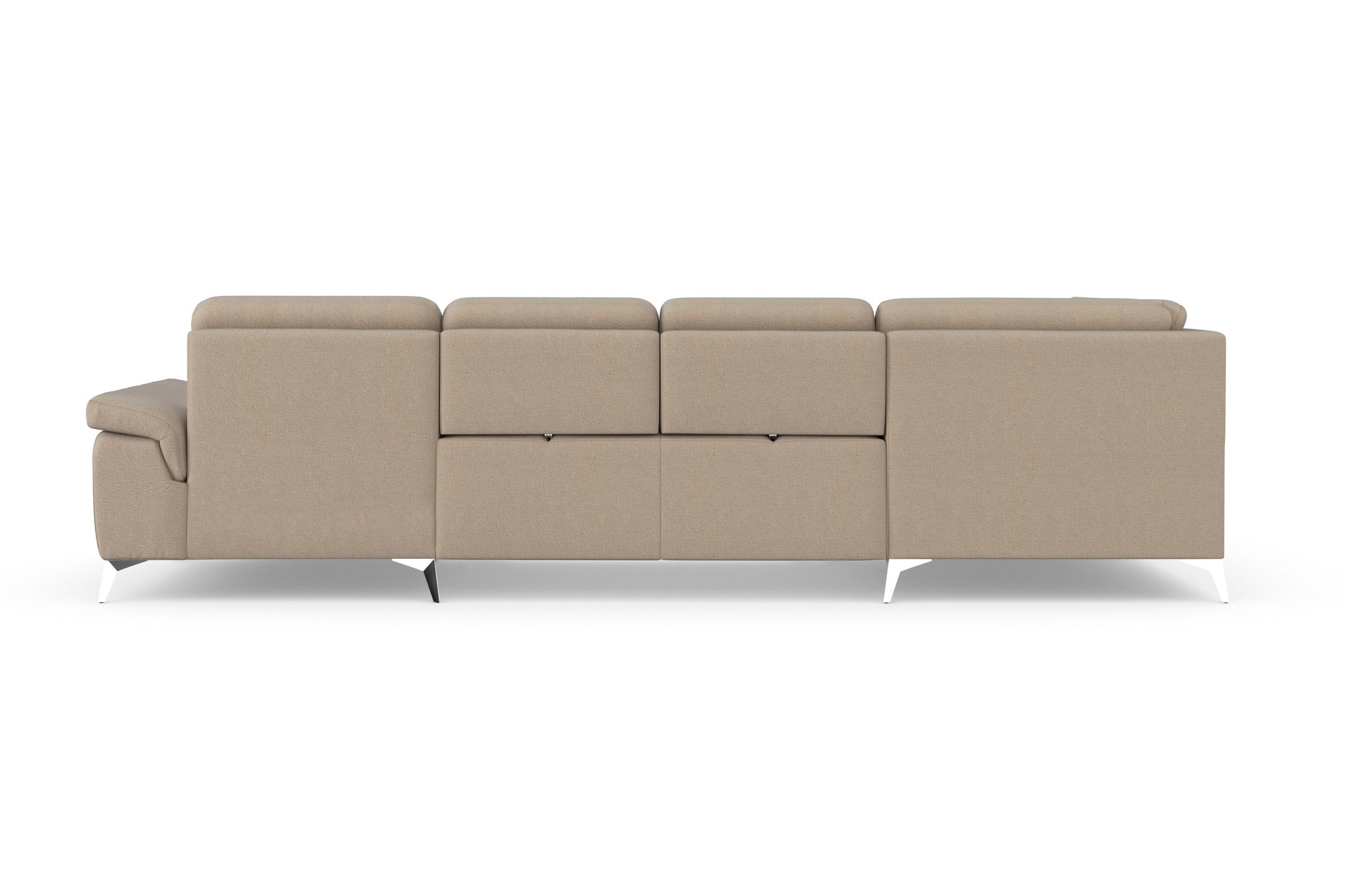 sit&more Wohnlandschaft »Padua U-Form«, inklusive Sitztiefenverstellung, Armteilfunktion und Federkern