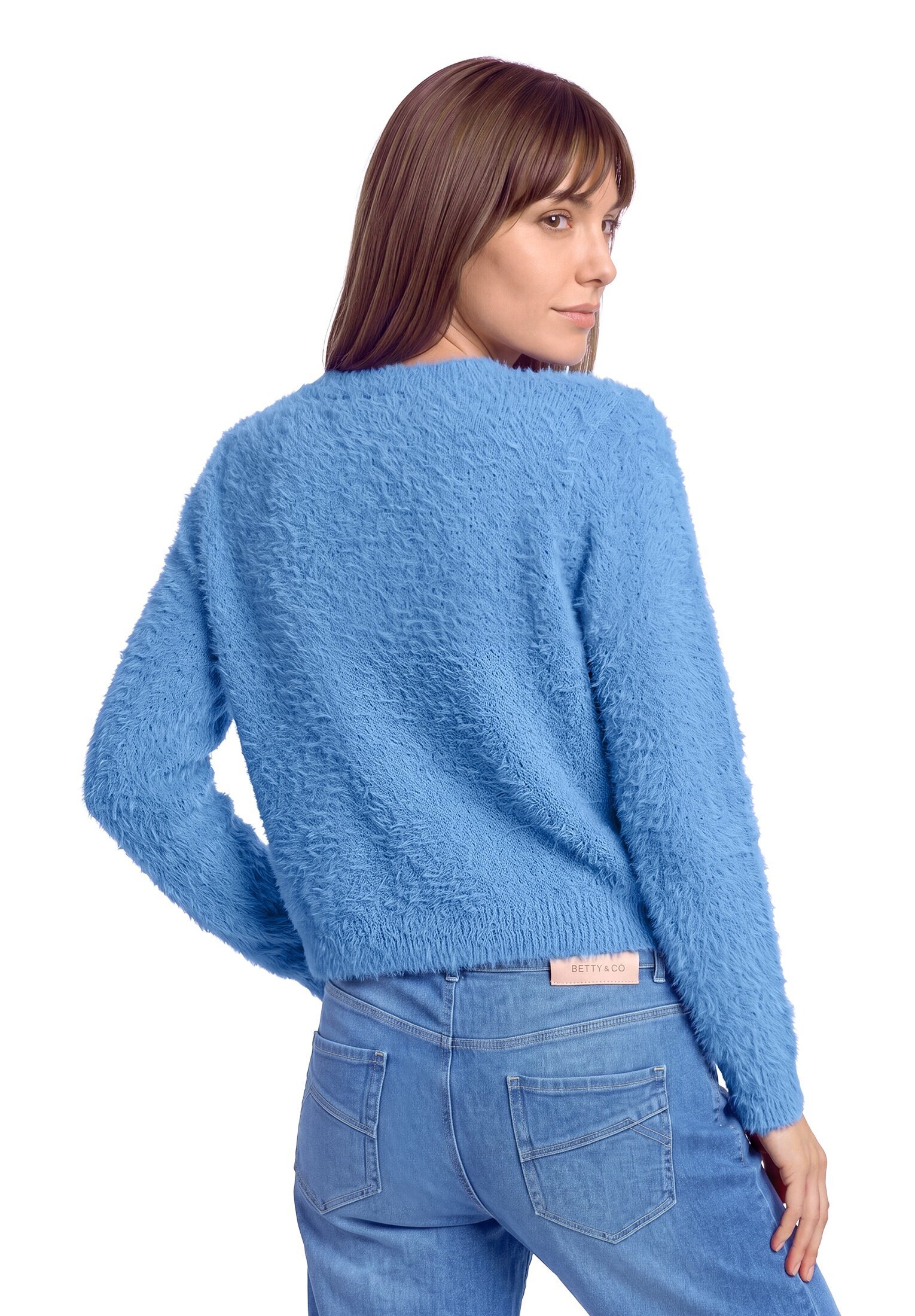 Betty&Co Cardigan »Strick-Cardigan mit Effektgarn«