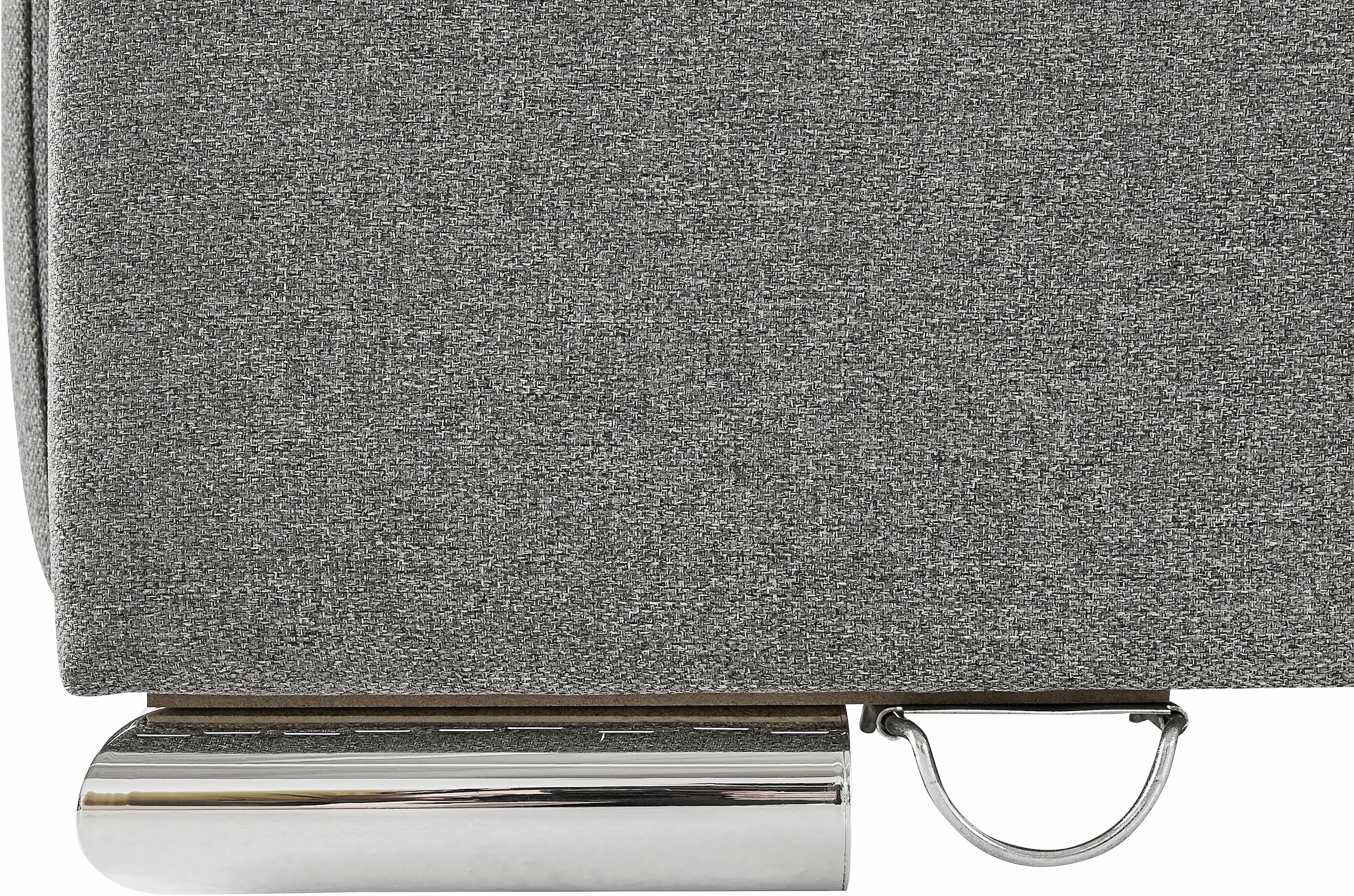 INOSIGN Ecksofa »Night & Day L-Form, B: 324 cm«, mit Bettfunktion, Bettkasten & 3 Zierkissen, Boxspringbett 180x200 cm