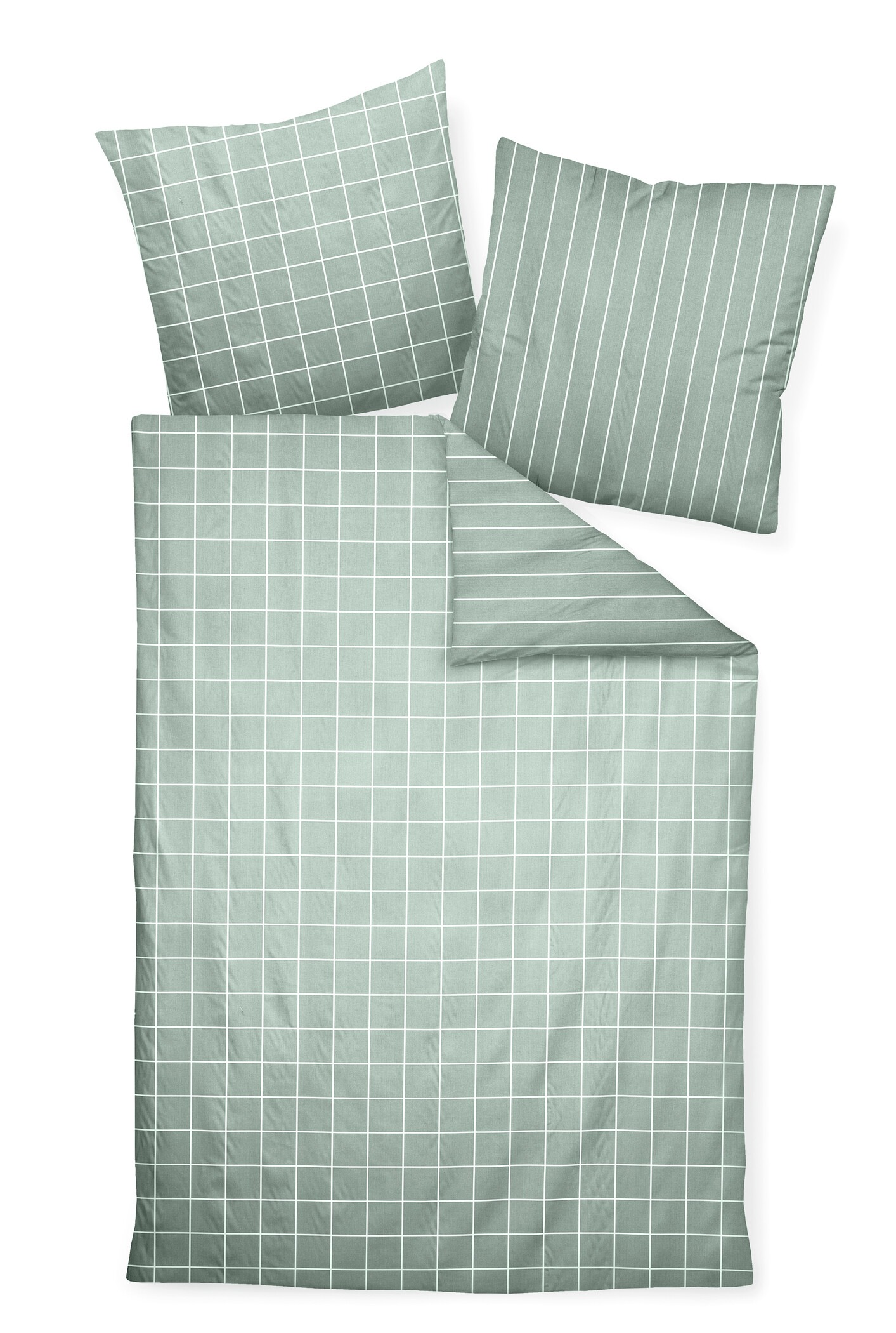 Janine Wendebettwäsche »Mako-Satin 39025 modern classic«