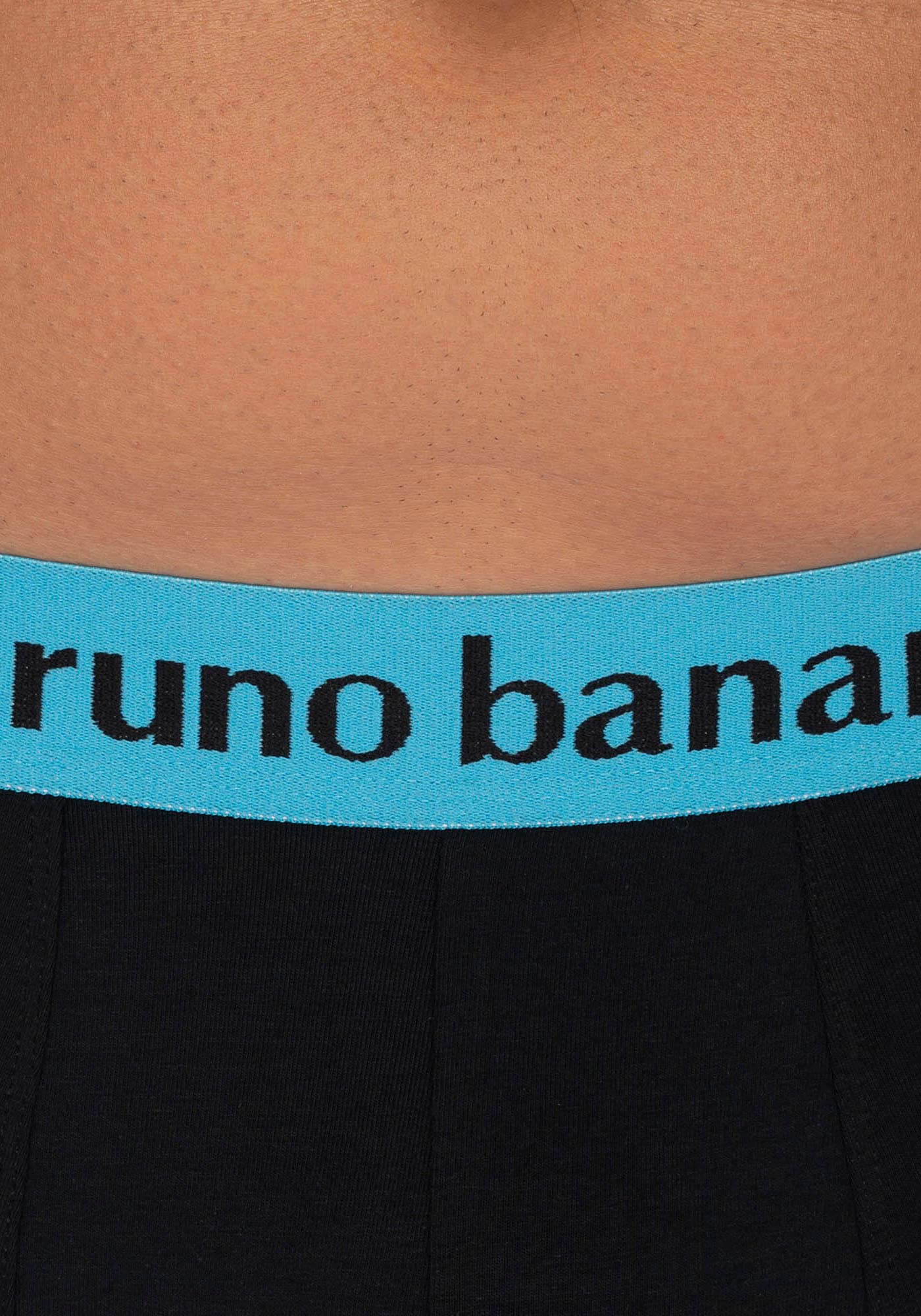 Bruno Banani Boxer, (2er Pack), mit kontrastreichem Logobund