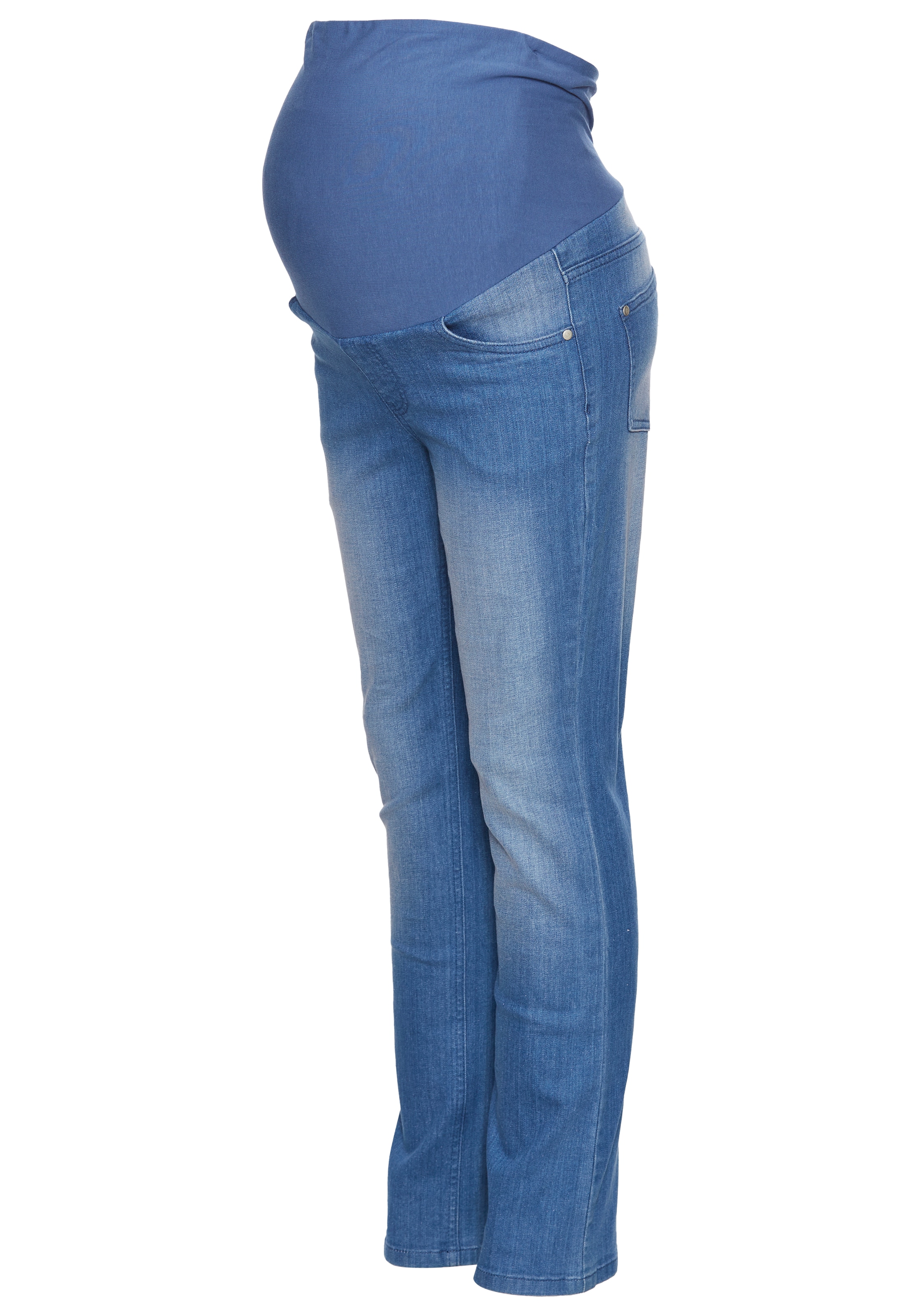 Neun Monate Umstandsjeans »Schwangerschaft-Jeans, straight-fit«, Umstandsjeans in gerader Form