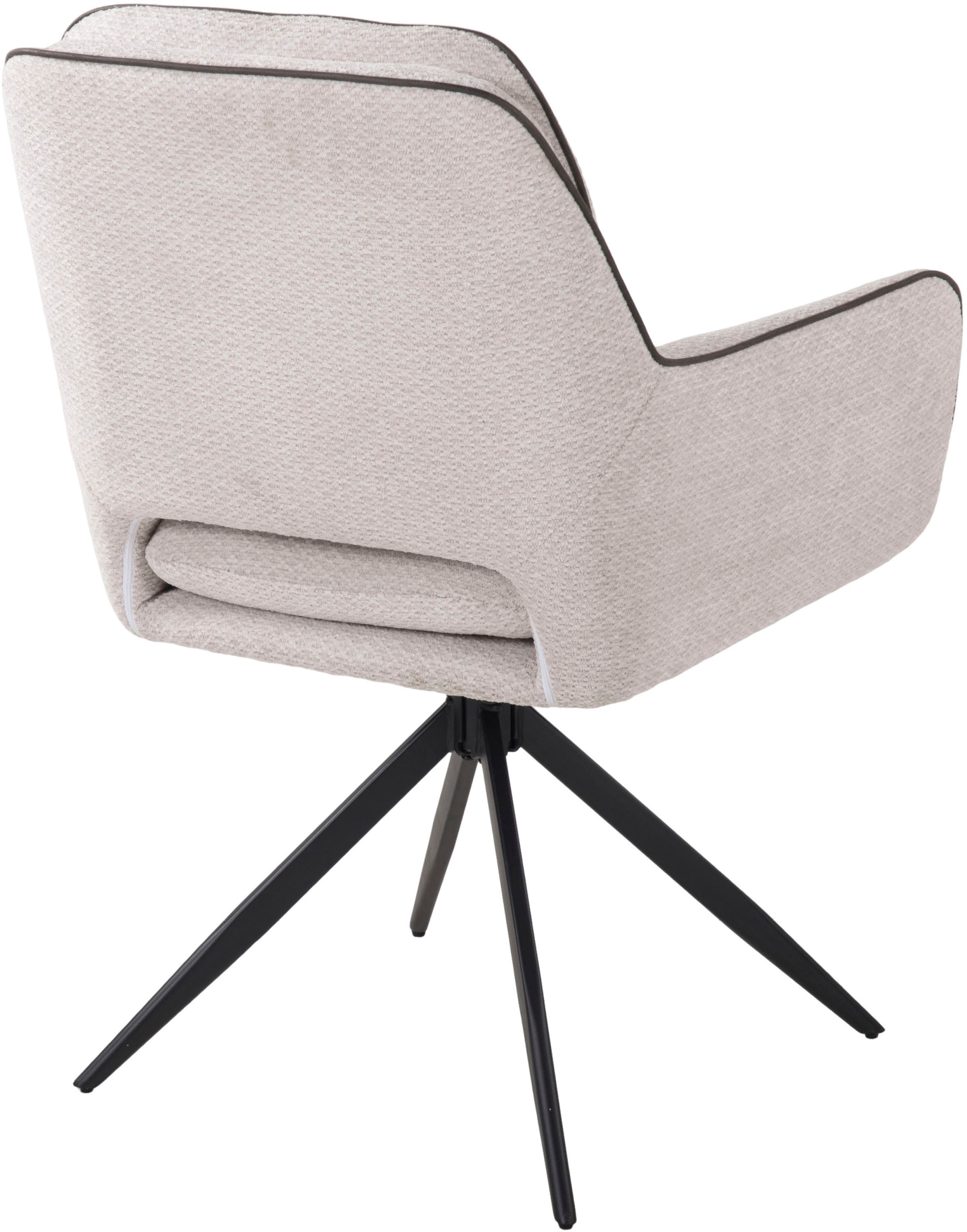 Duo Collection Essgruppe »Emira und Esra«, (Set, 5 tlg.), massives Metalgestell, Stühle drehbar