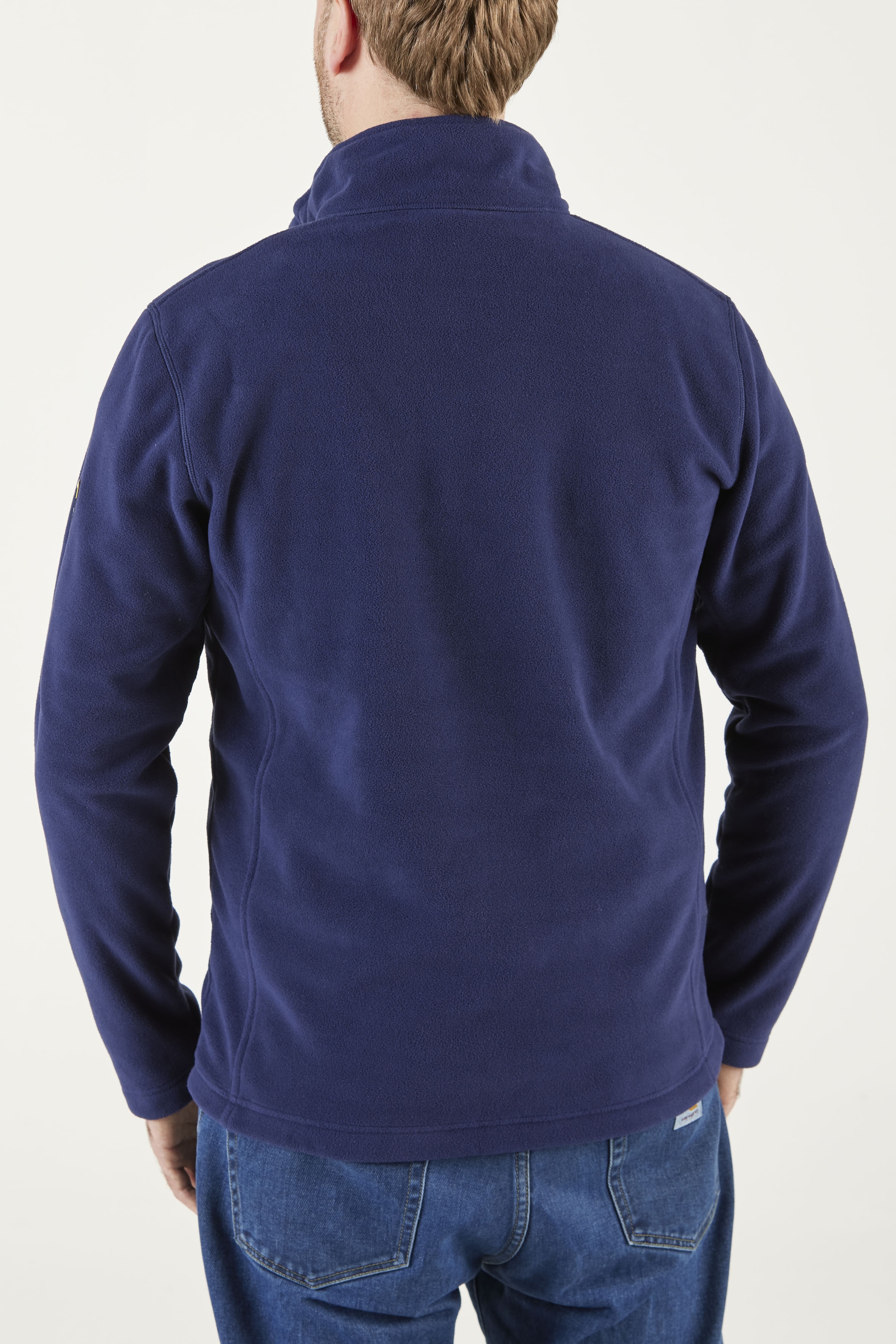 Northern Country Troyer, (Stehkragen schütz vor Wind und Wetter, pflegeleichte Qualität), aus weichem Fleece mit Kinnschutz, angenehm wärmend, Anti-Pilling