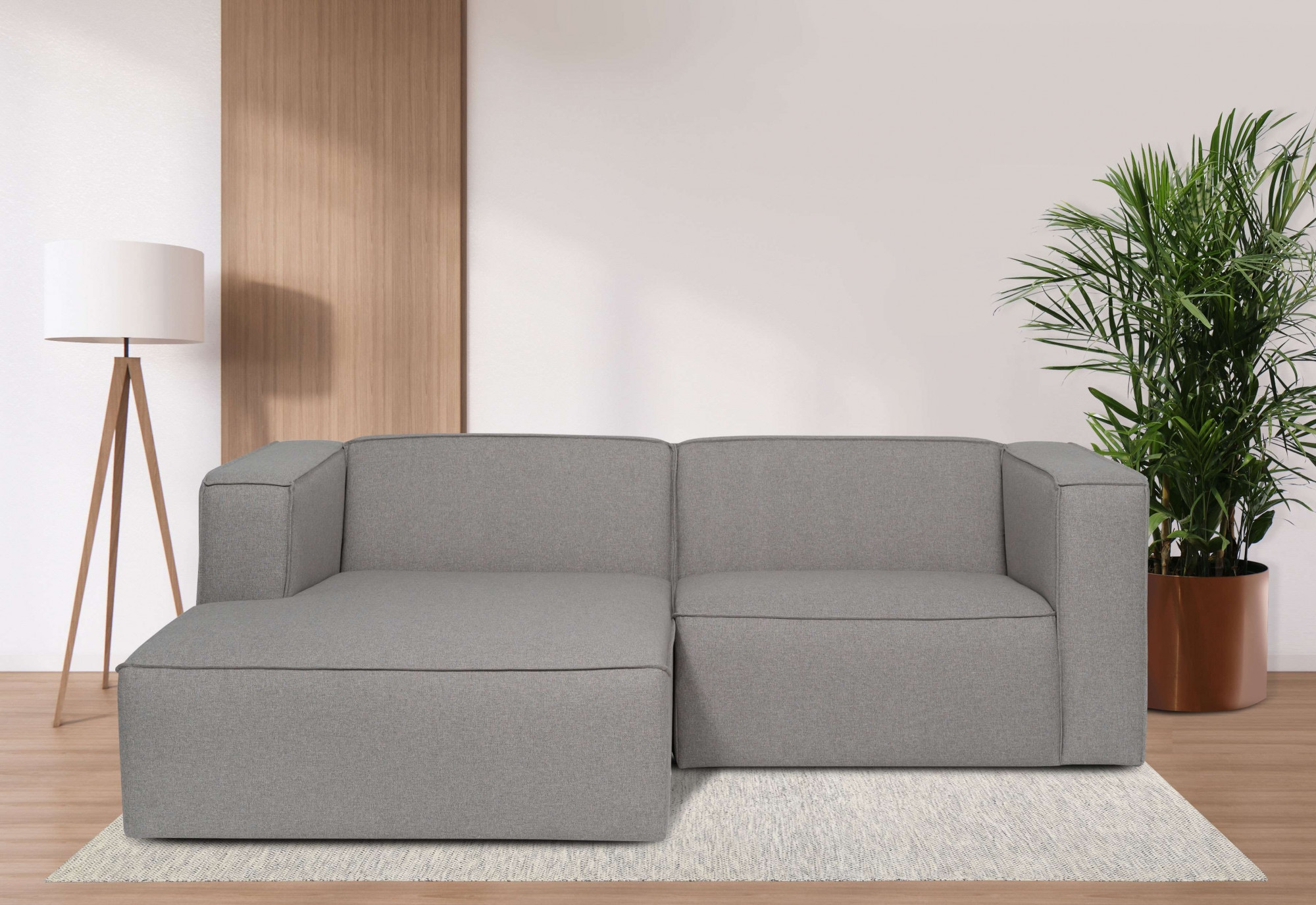 andas Ecksofa »Dalby, L-Form,«, extra tiefe Sitzfläche, mit Kedernaht, angenehmer Sitzkomfort