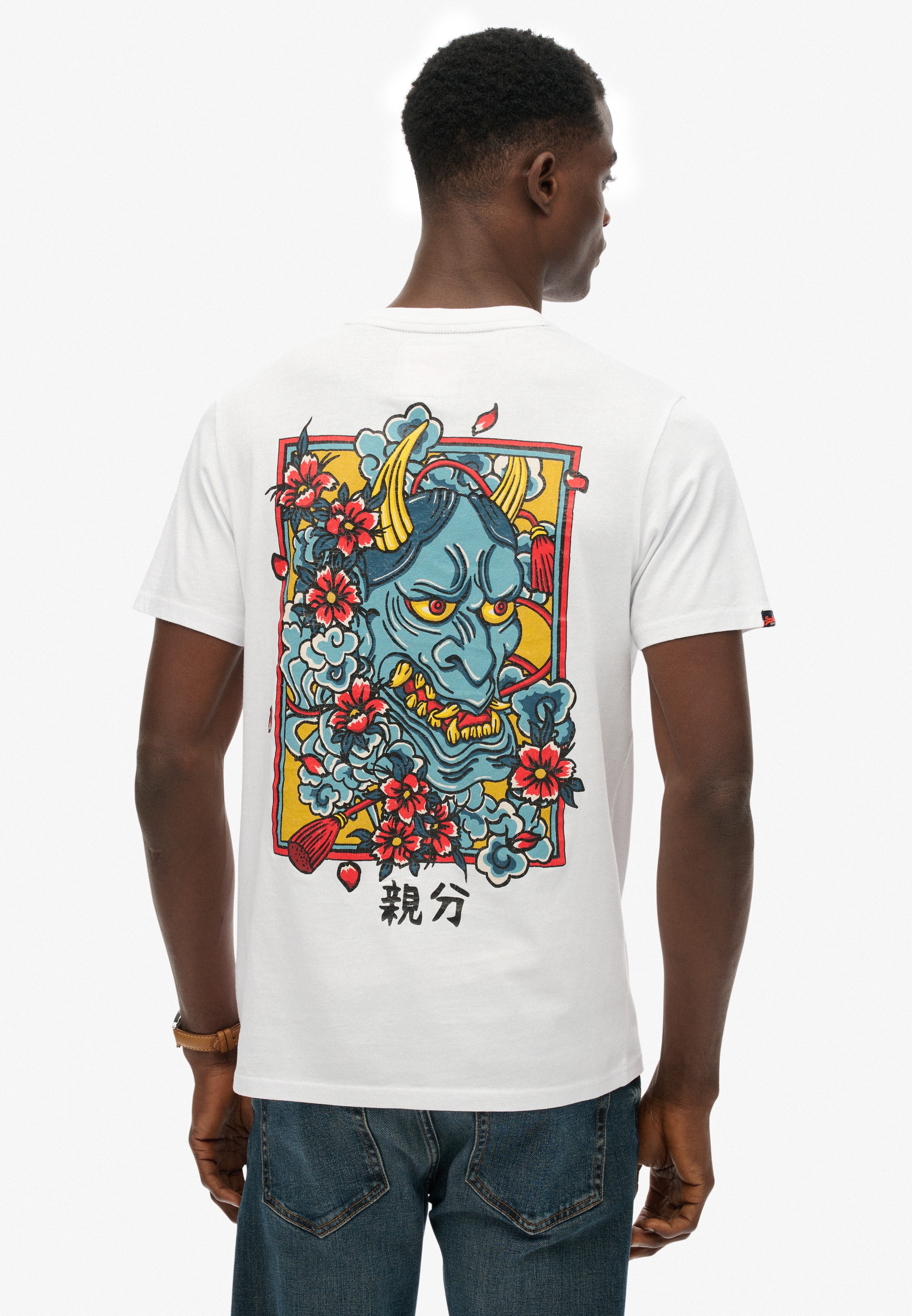 Superdry Rundhalsshirt »VL TOKYO RELAXED TEE« mit coolem Tattoo-Print