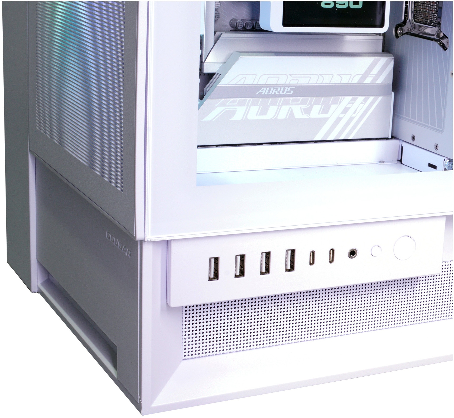 Cougar Gaming-PC »OmnyX WT 8127 AMD Ryzen 7 9850X3D 32GB DDR5 2TB SSD RTX 5080« Windows 11, DDR5 RAM, Wasserkühlung
