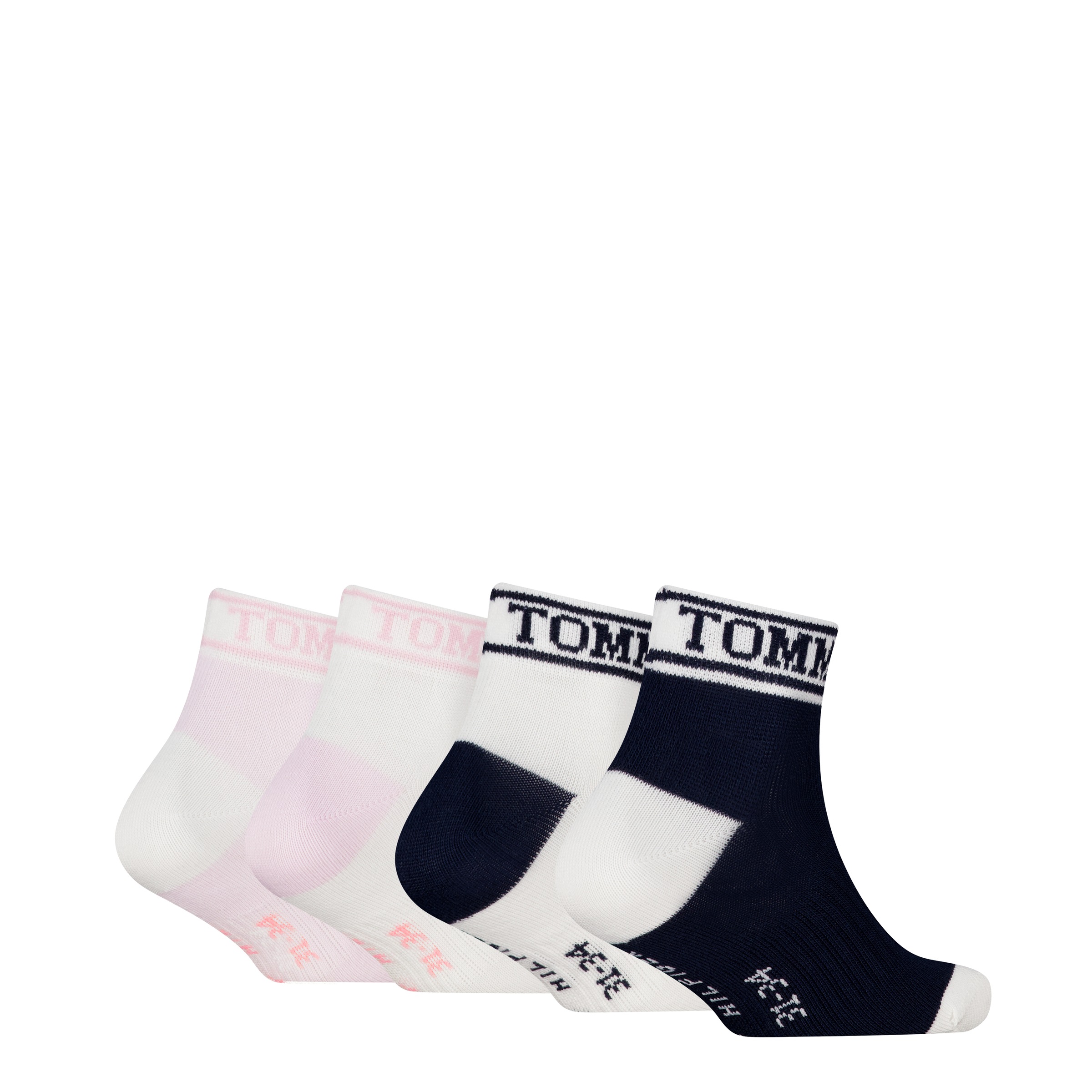 Tommy Hilfiger Kurzsocken »TH KIDS QUARTER 4P SPORT TOMMY ECOM« 4 Paar, 