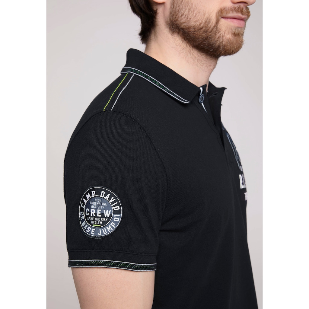 CAMP DAVID Poloshirt