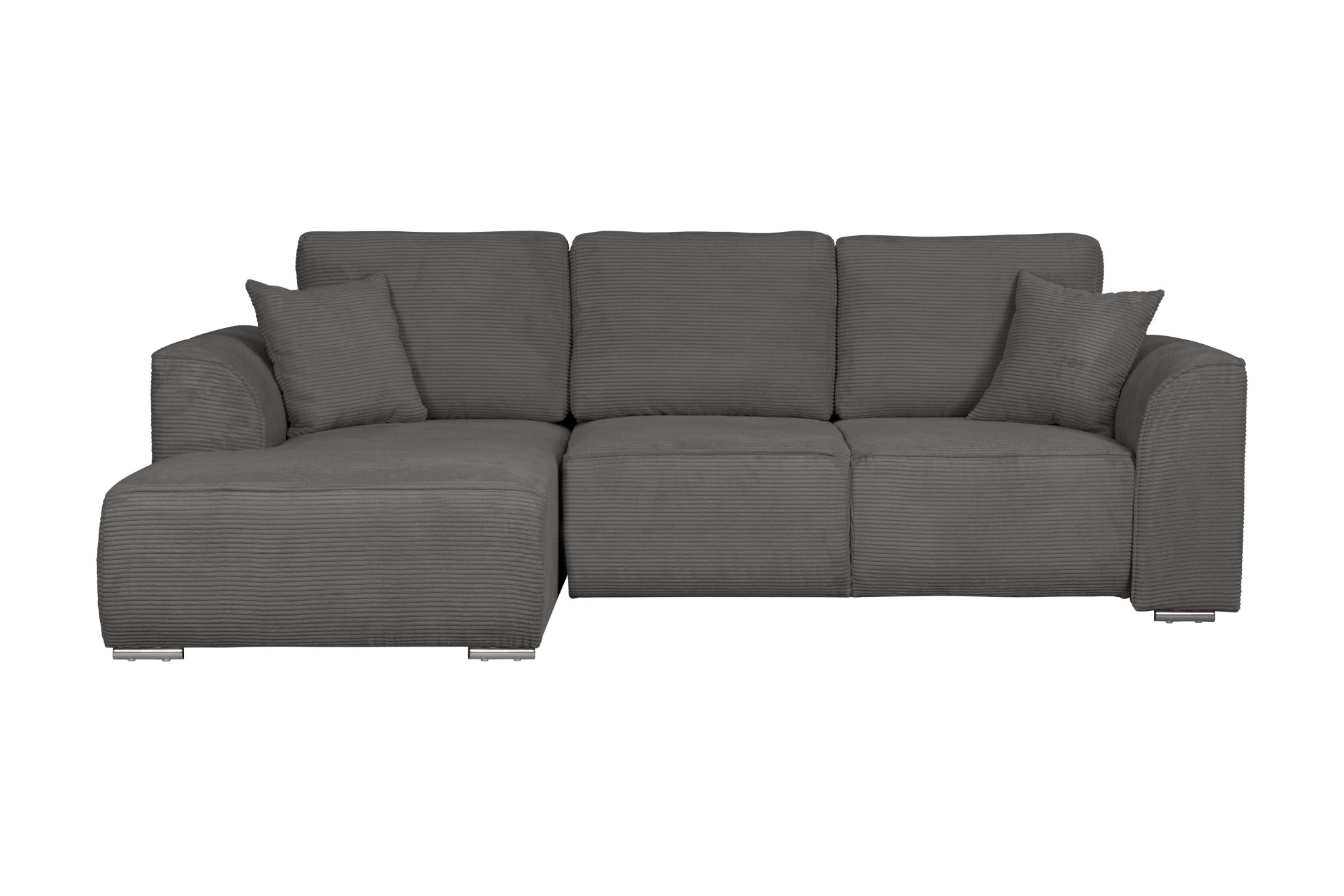 INOSIGN Ecksofa »BEATRICE optionale Schlafsofa mit Bettkasten, B/T/H: 265/170/86 cm«, L-Form, wahlweise auch mit Bettfunktion und Bettkasten