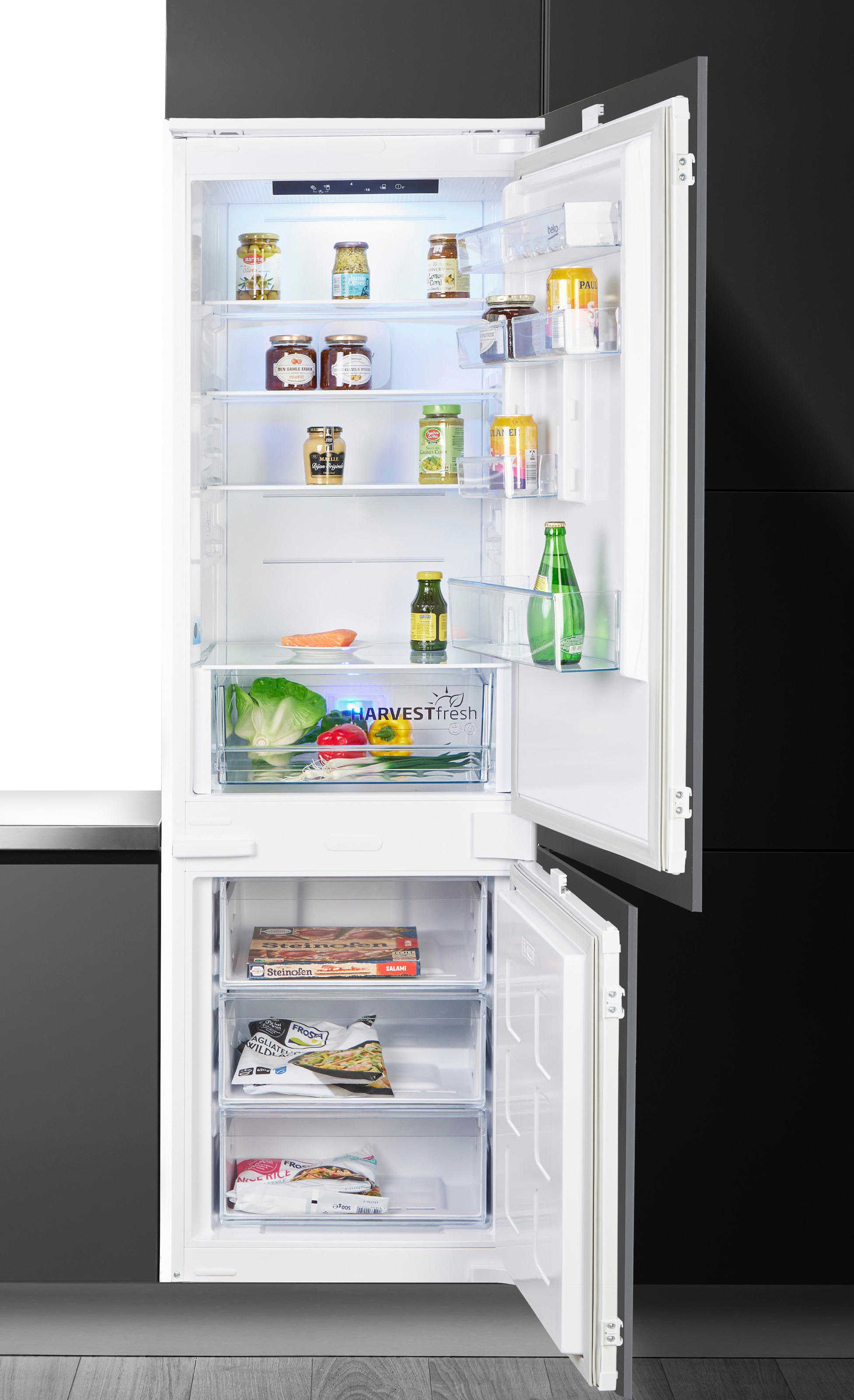 BEKO Einbaukühlgefrierkombination »B3BCNA294HS 7525320002« 177,5 cm hoch 54 cm breit