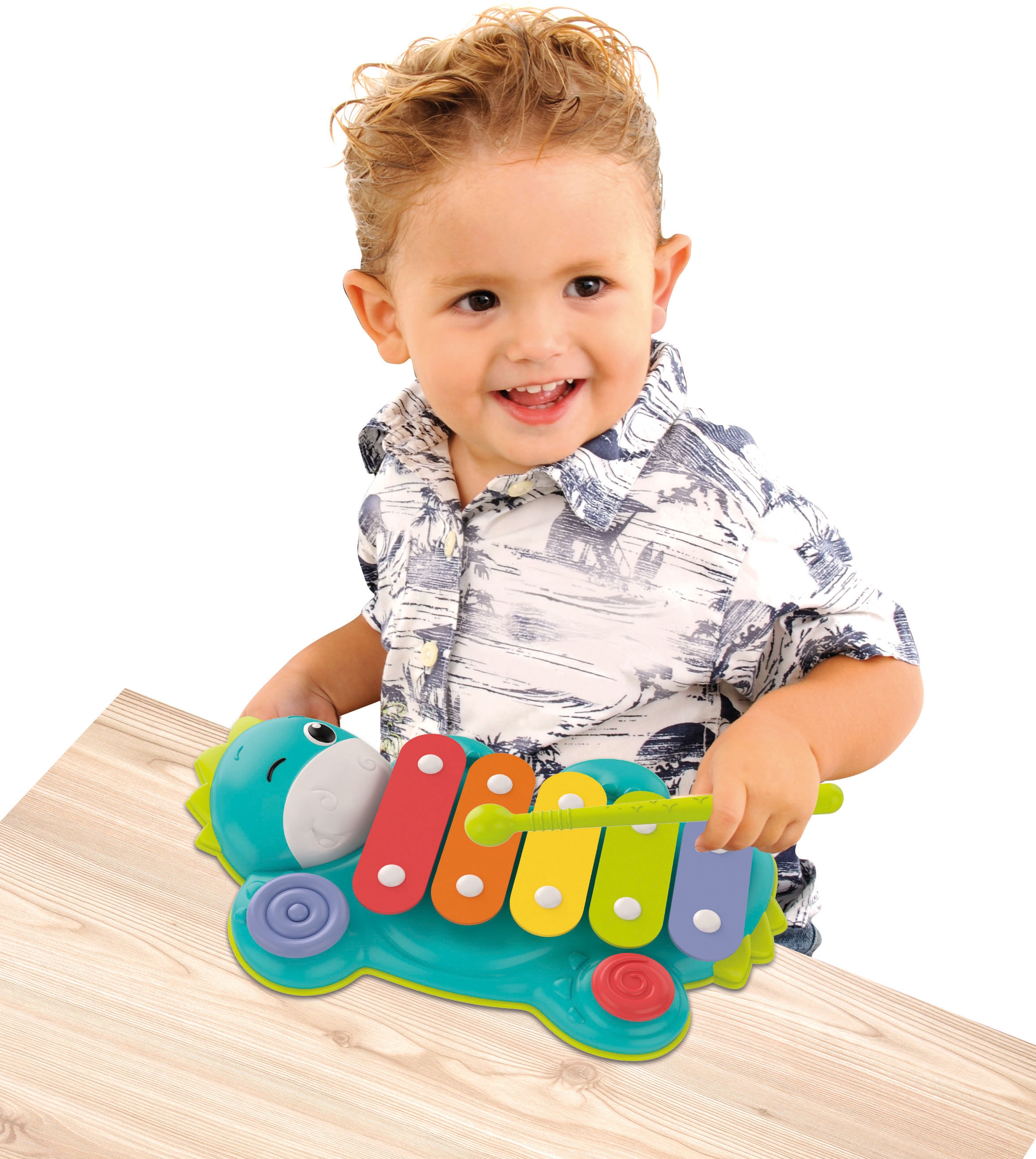 Clementoni® Spielzeug-Musikinstrument »Baby Clementoni, Xylo Dino«