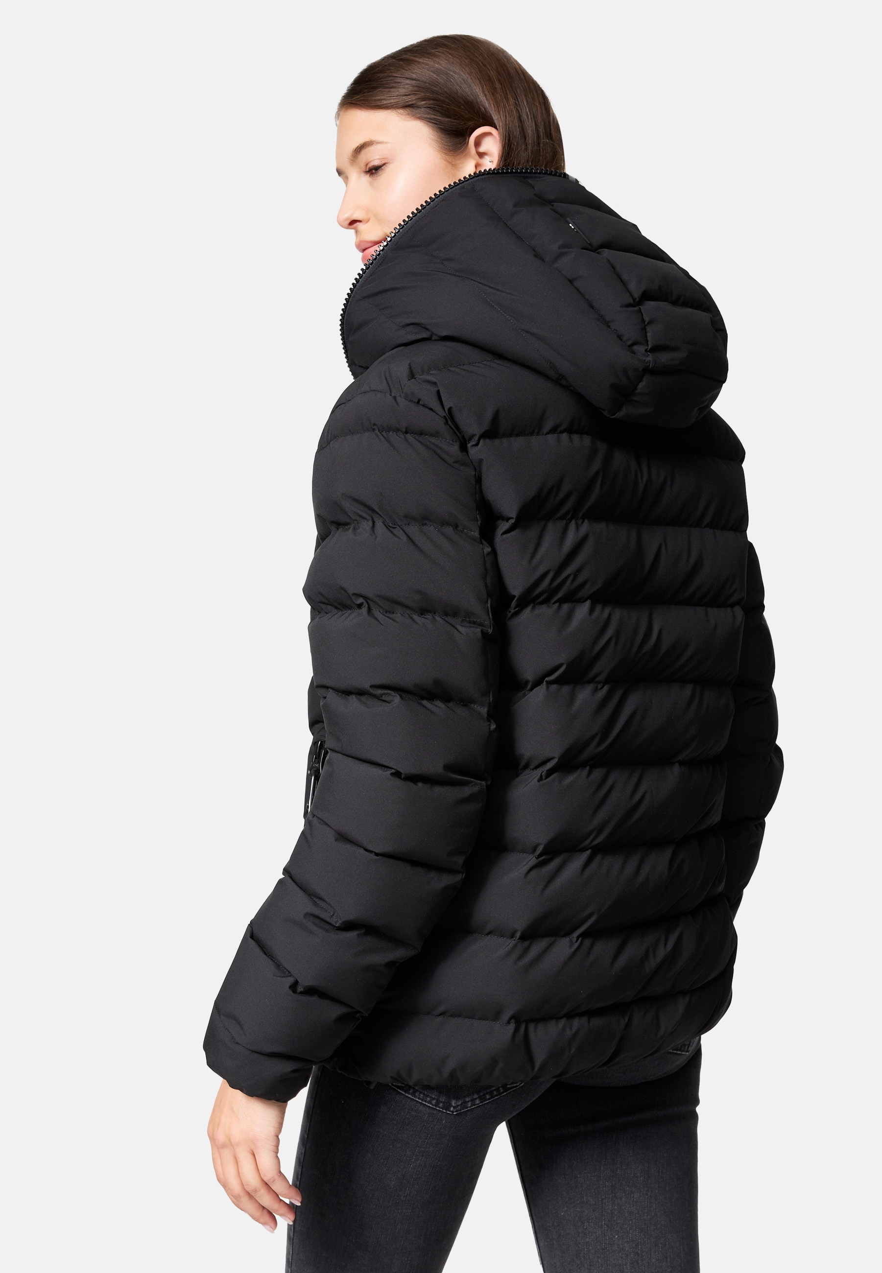 trueprodigy Winterjacke »Neo F Reflektierender Innenkragen« mit Kapuze