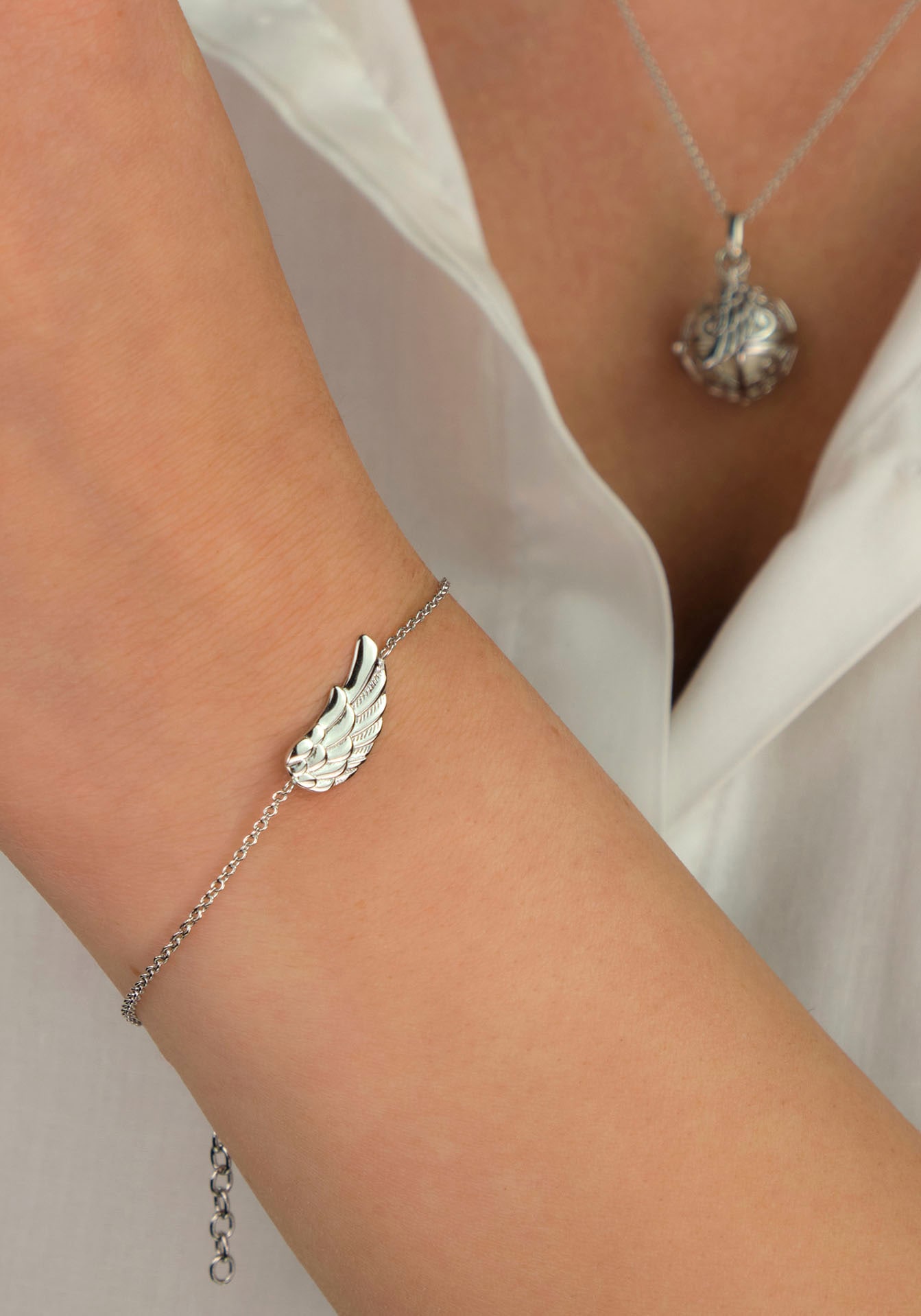 Engelsrufer Armband »Schmuck Geschenk, Engelsflügel, ERB-FLYWING«