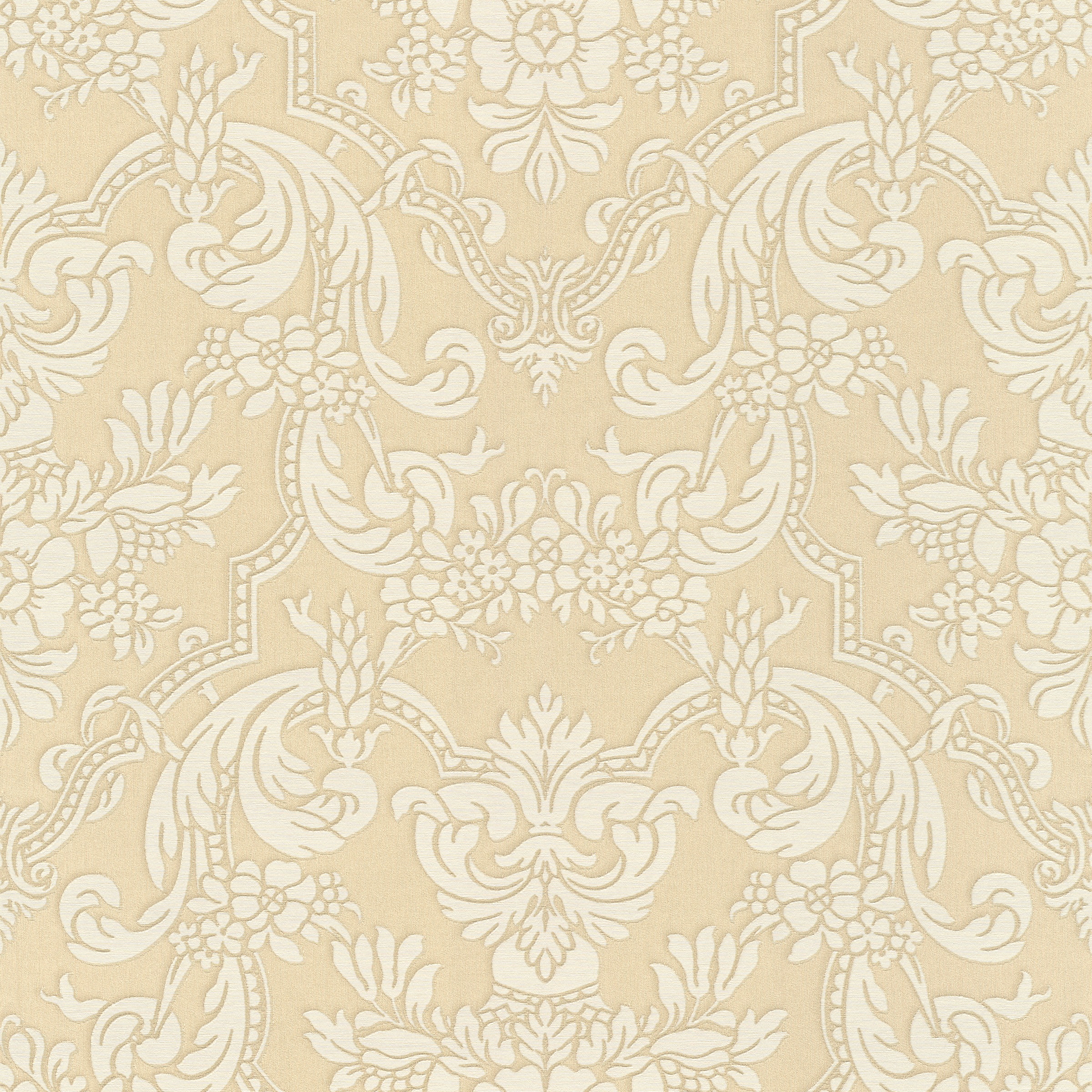 Rasch Vinyltapete »Vliestapete Trianon XIII mit barocken Elementen« Barock texturiert Klassischer Stil