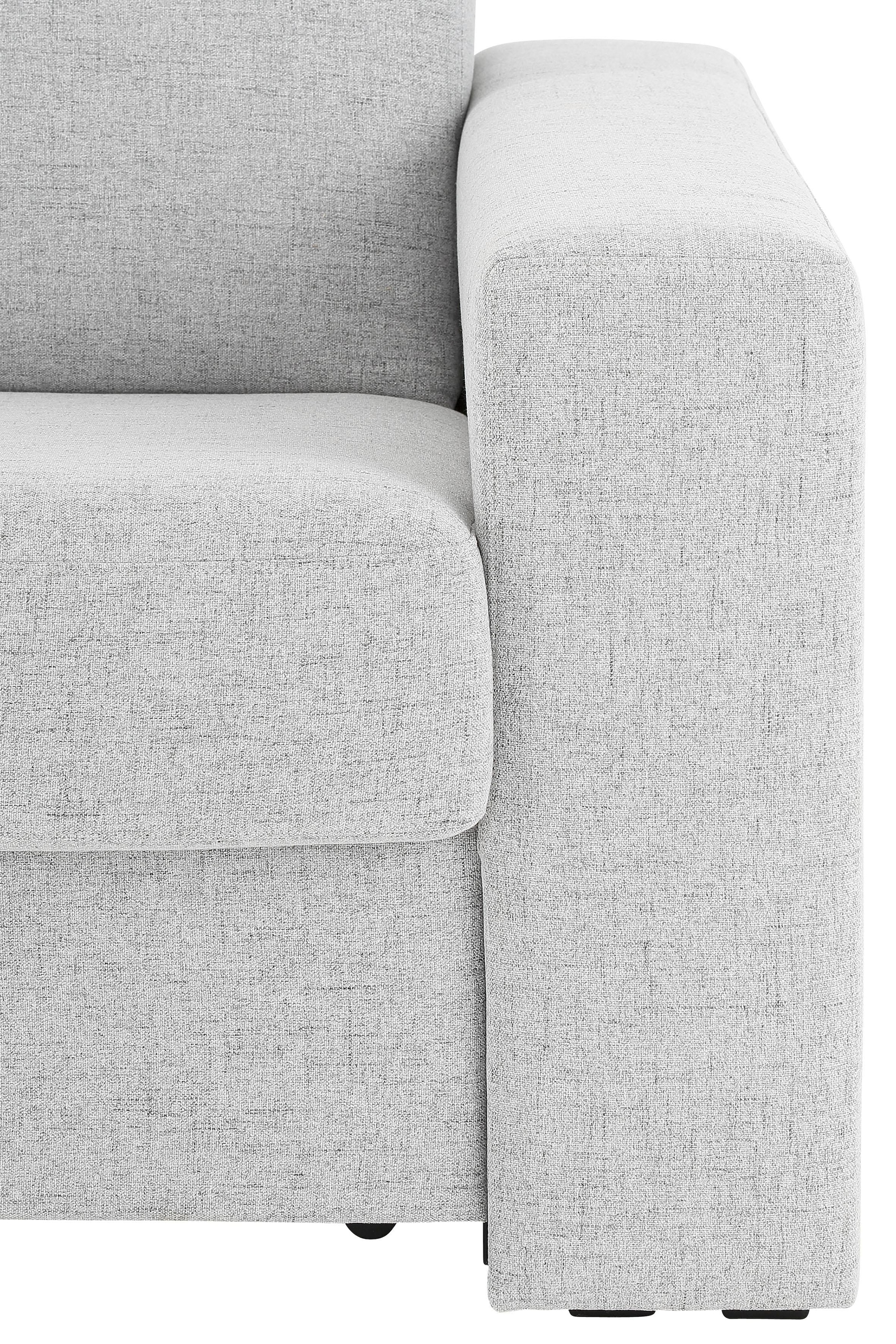 Home affaire Schlafsofa »Roma Matratzenhöhe 14 cm«, Dauerschlaffunktion, mit Unterfederung, Lattenrost, Matratze