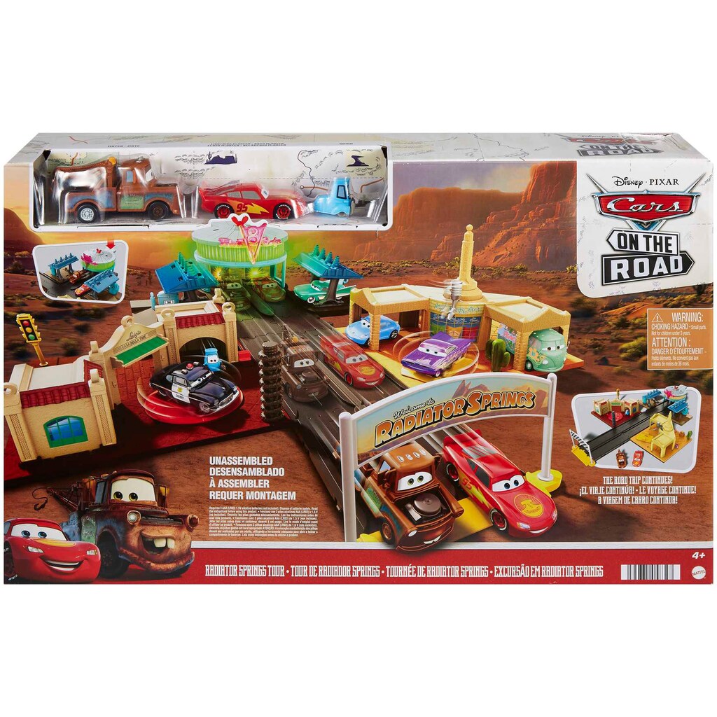 Mattel® Spiel-Gebäude »Disney Pixar Cars Disney+ Radiator Springs Tour Spielset«