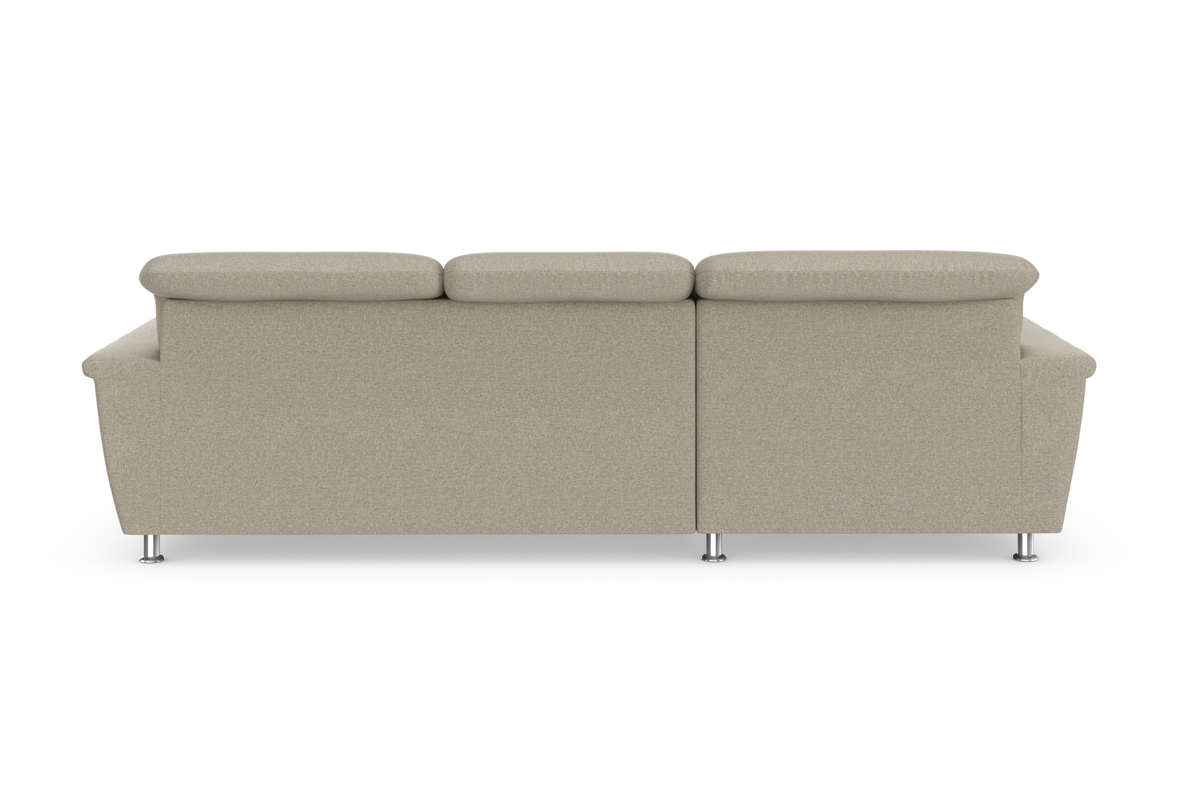 DOMO collection Ecksofa Franzi, wahlweise mit Bettfunktion, Bettkasten und Kopfteilverstellung