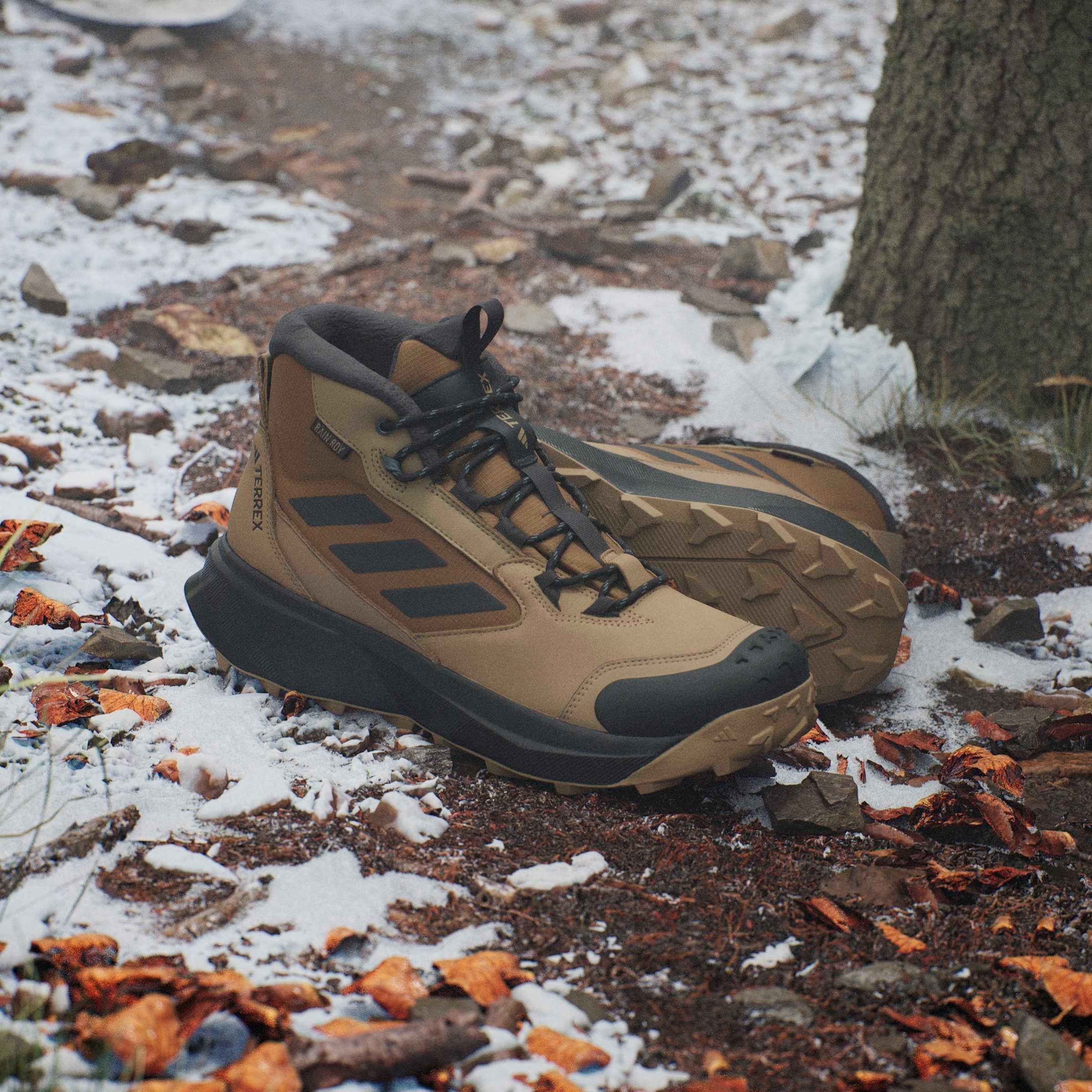adidas TERREX Winterboots »TERREX WINTER LEATHER MID CUT RAIN.RDY COLD.RDY«, Winterboots aus Leder