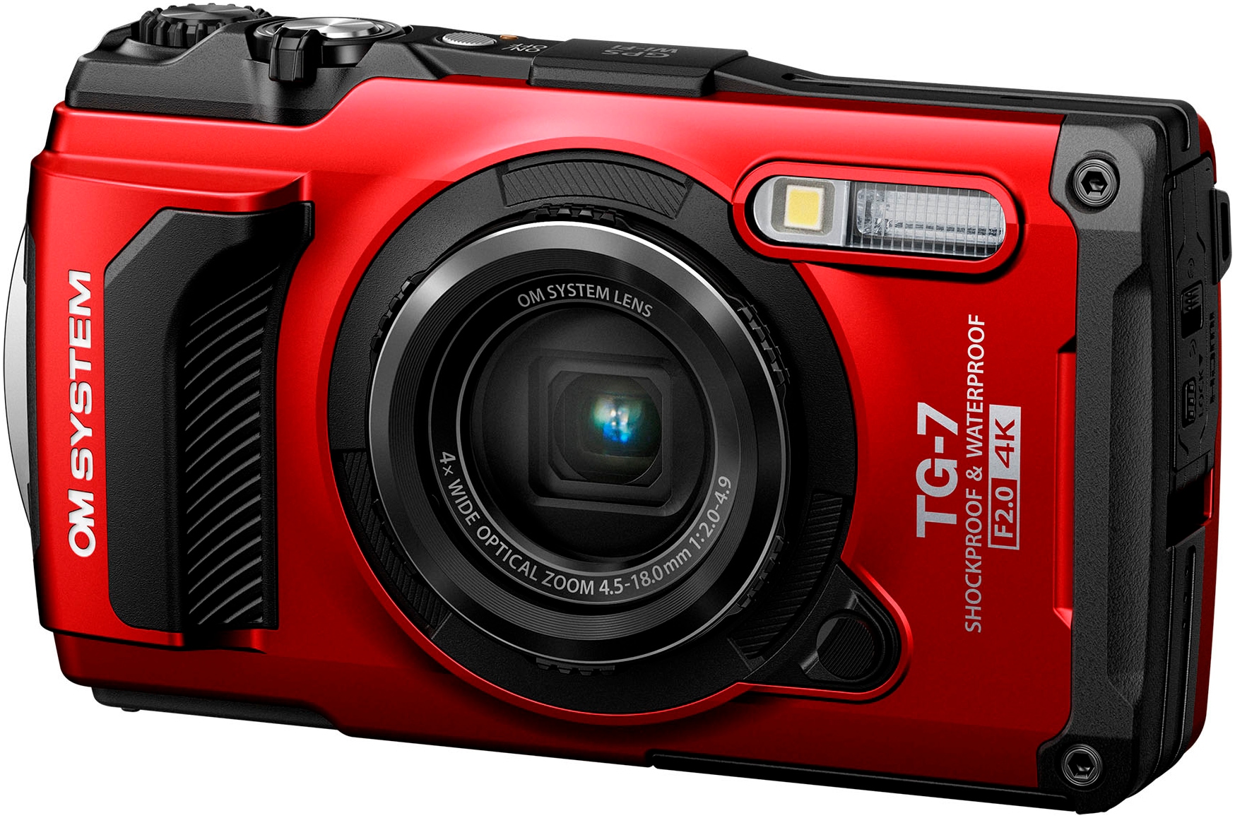 Olympus Kompaktkamera »Tough TG-7«, 12 MP, 4 fachx opt. Zoom, Bluetooth-WLAN (Wi-Fi)