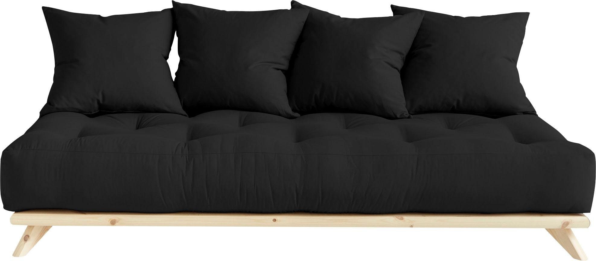 Karup Design Daybett »Senza, Sofa, mit Futonmatratze, minimalistisch, massives Kiefernholz« Handgefertigt, skandinavisches Design, vielseitig, schlichter Stil