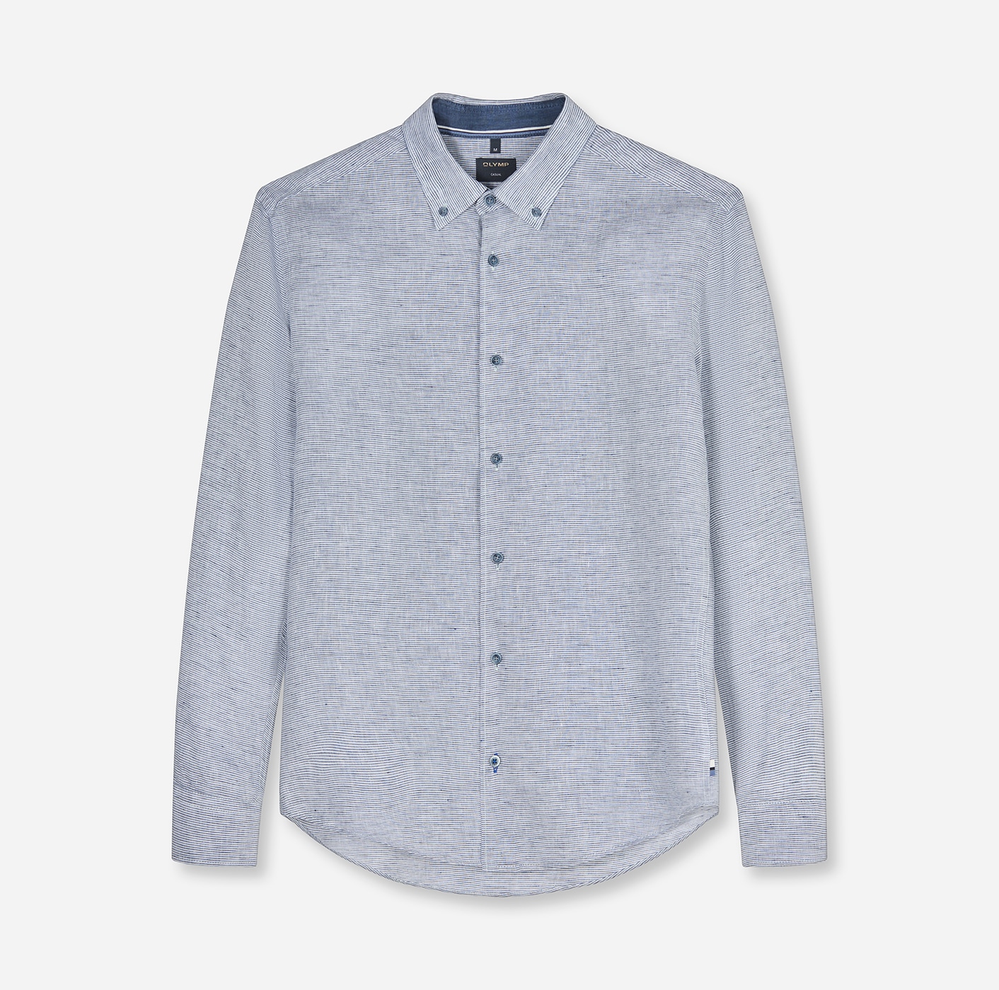 OLYMP Langarmhemd "OLYMP Casual, Regular Fit, Button-down"