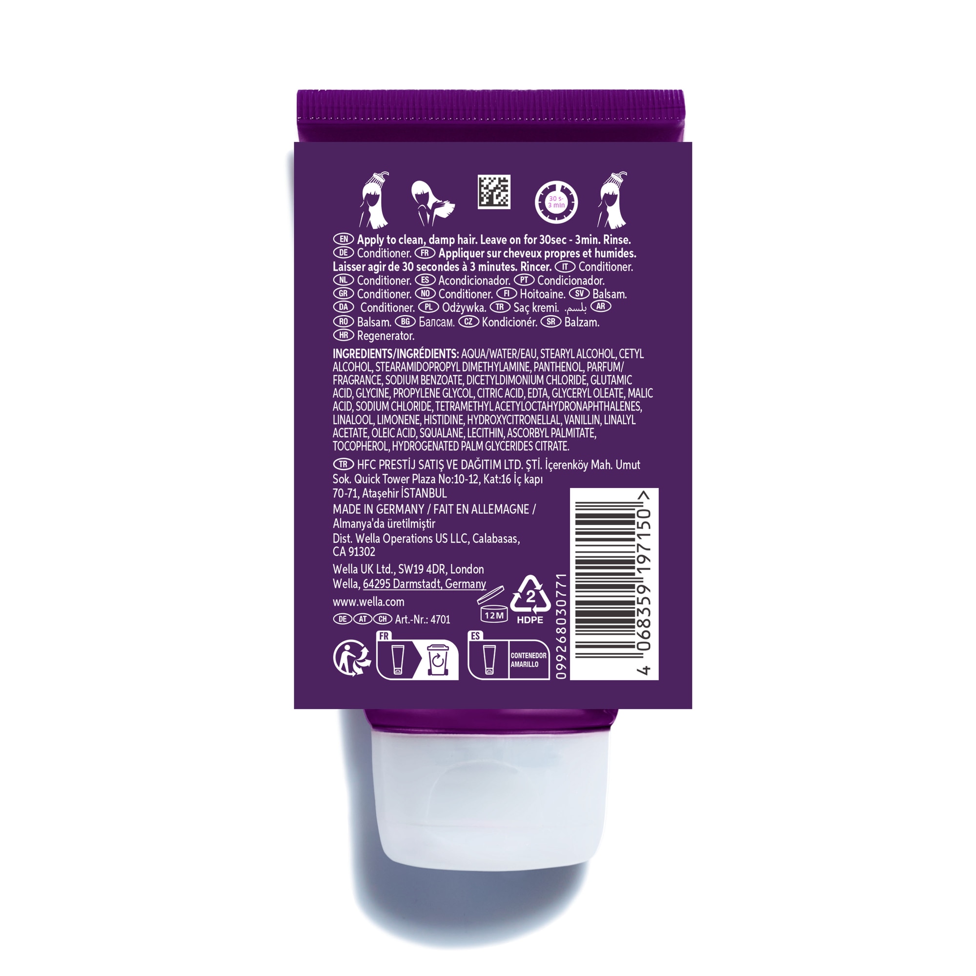 Wella Professionals Haarspülung »ULTIMATE COLOR CONDITIONER« für coloriertes Haar, feuchtigkeitsspendend